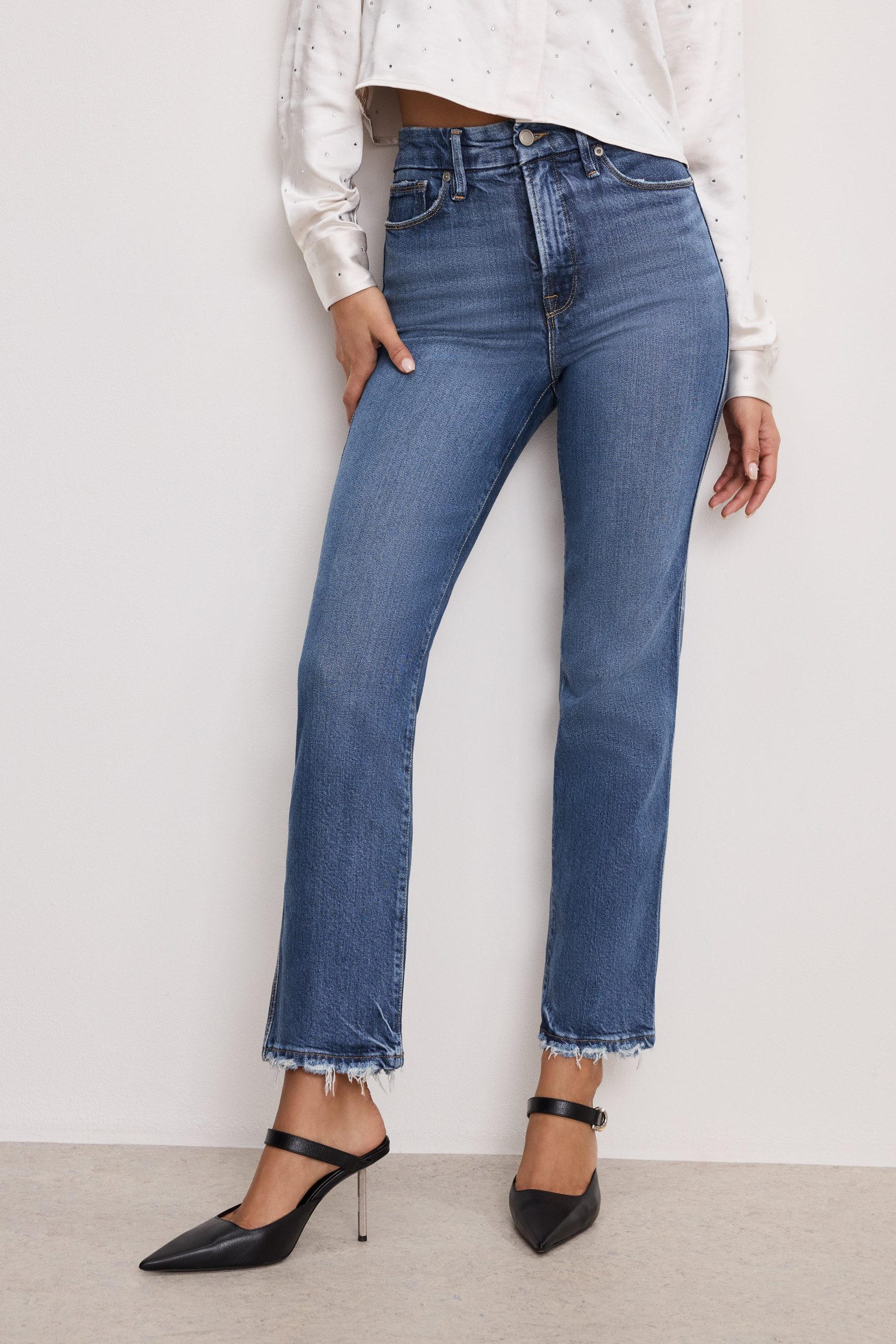 SOFT TECH GOOD CURVE STRAIGHT JEANS | INDIGO737 - Image 2