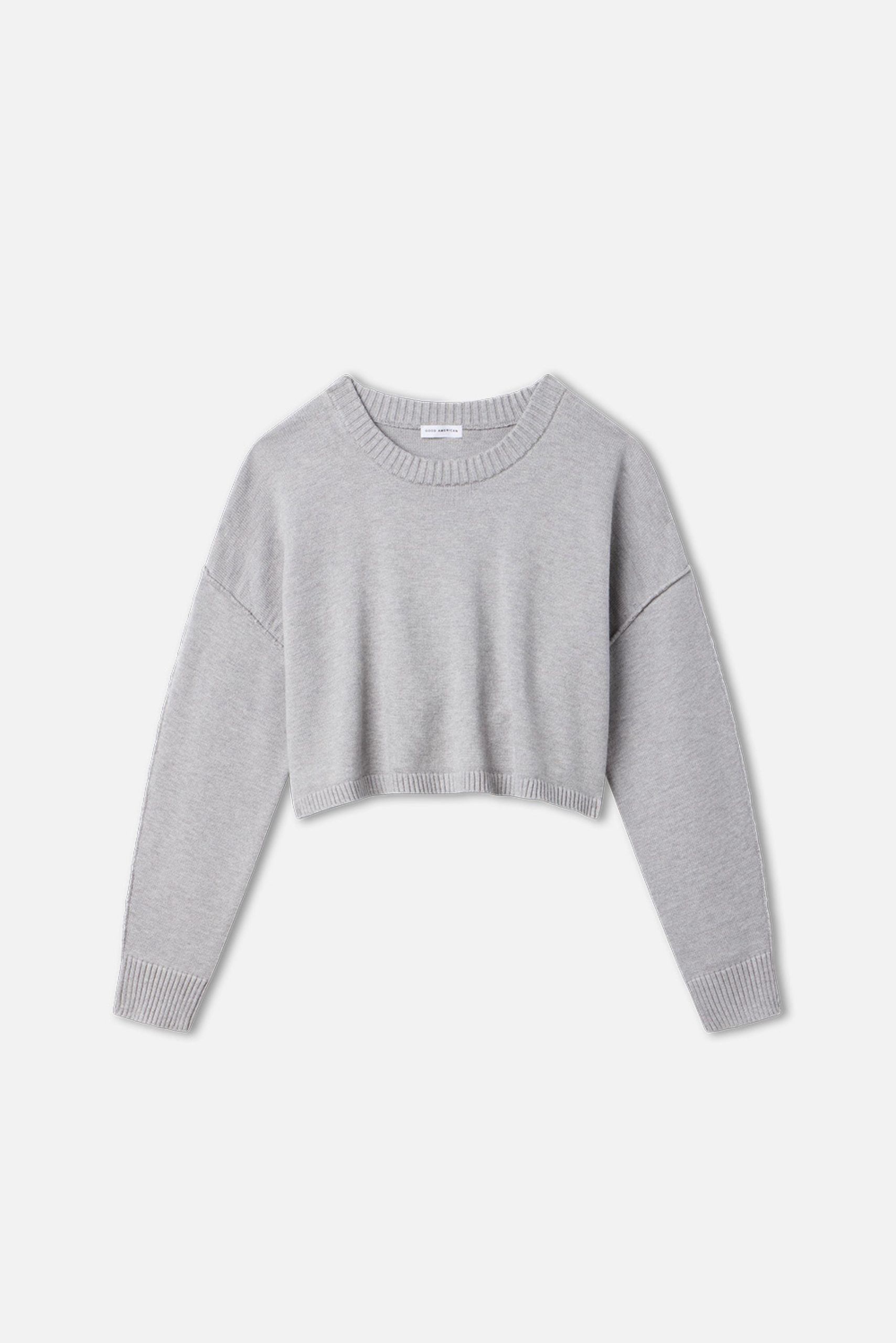 COZY KNIT CREW NECK | MELANGE GREY - Image 5