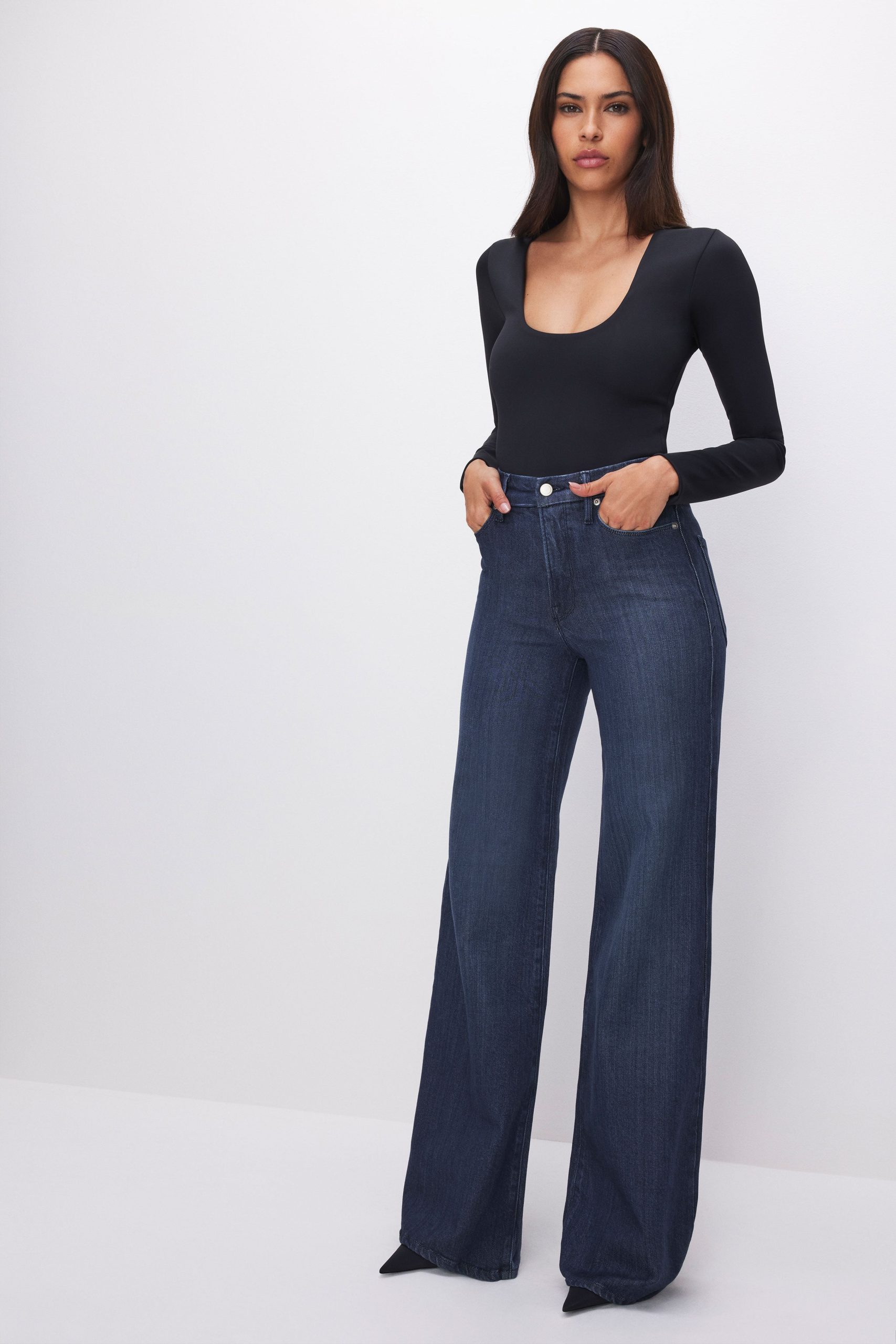 SCULPTING SCOOP NECK BODYSUIT | BLACK001 - Image 2