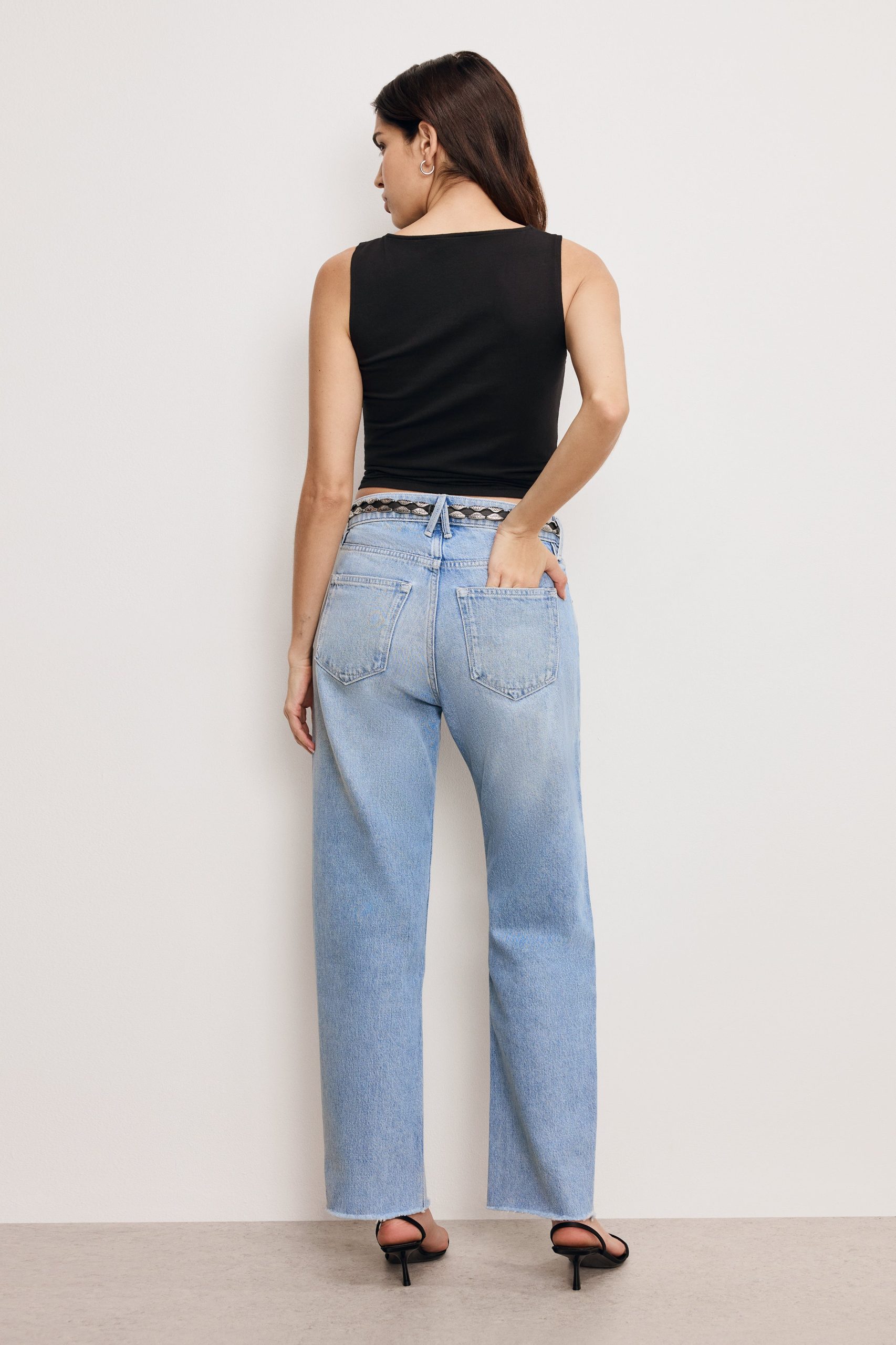 GOOD RELAXED STRAIGHT JEANS | INDIGO887 - Image 5