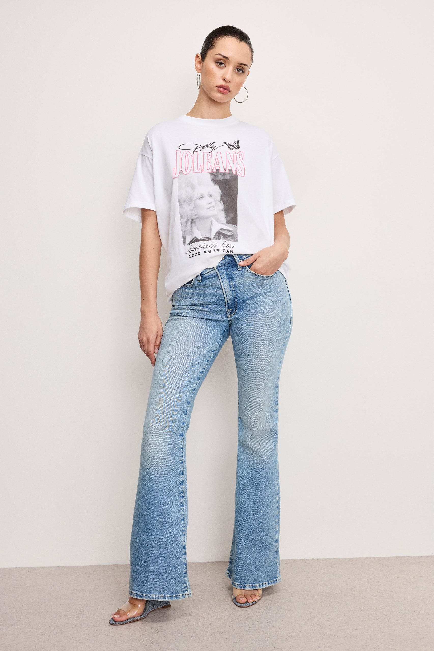 DOLLY OVERSIZED CONCERT TEE | WHITE001 - Image 2