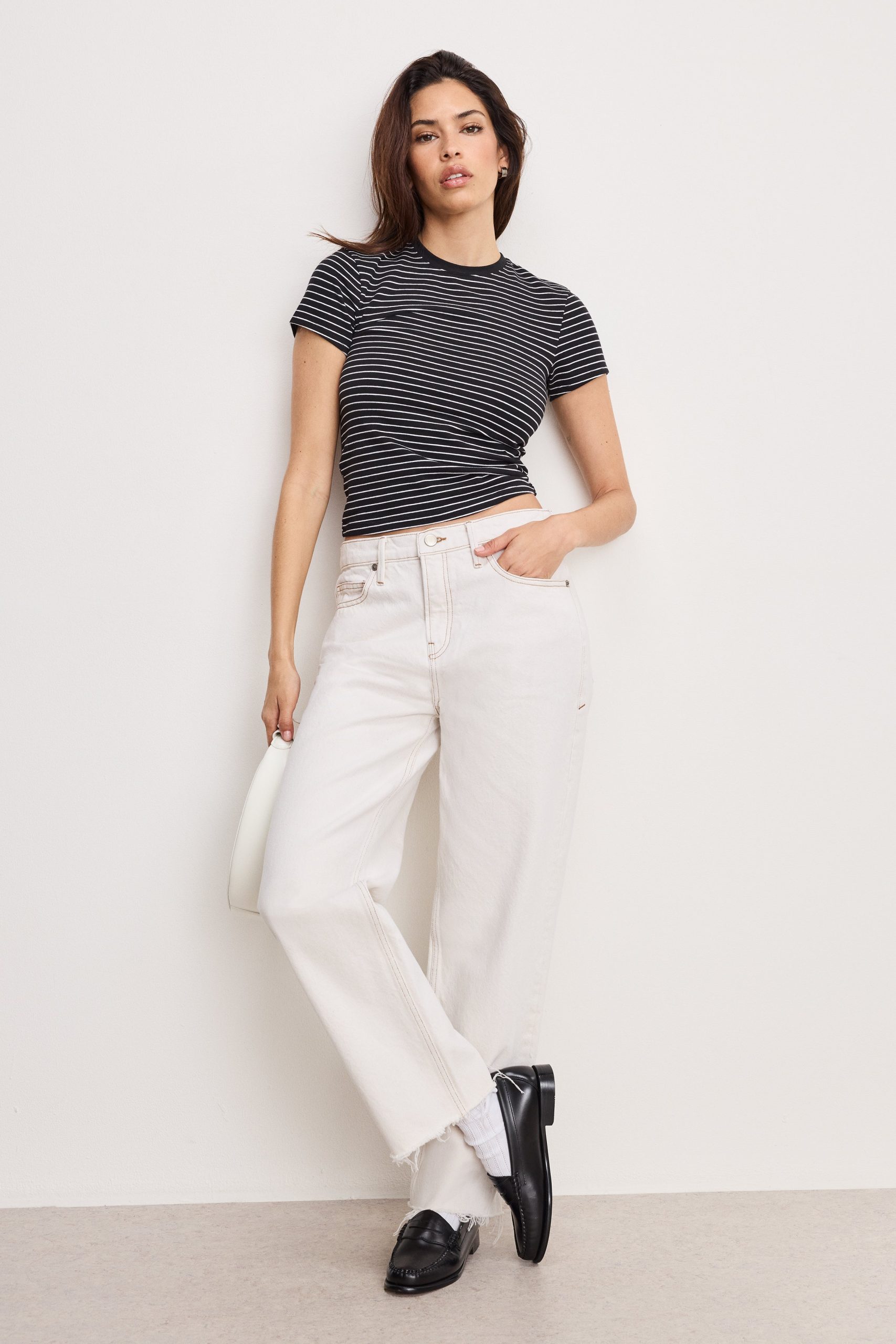 GOOD RELAXED STRAIGHT JEANS | PEARL001