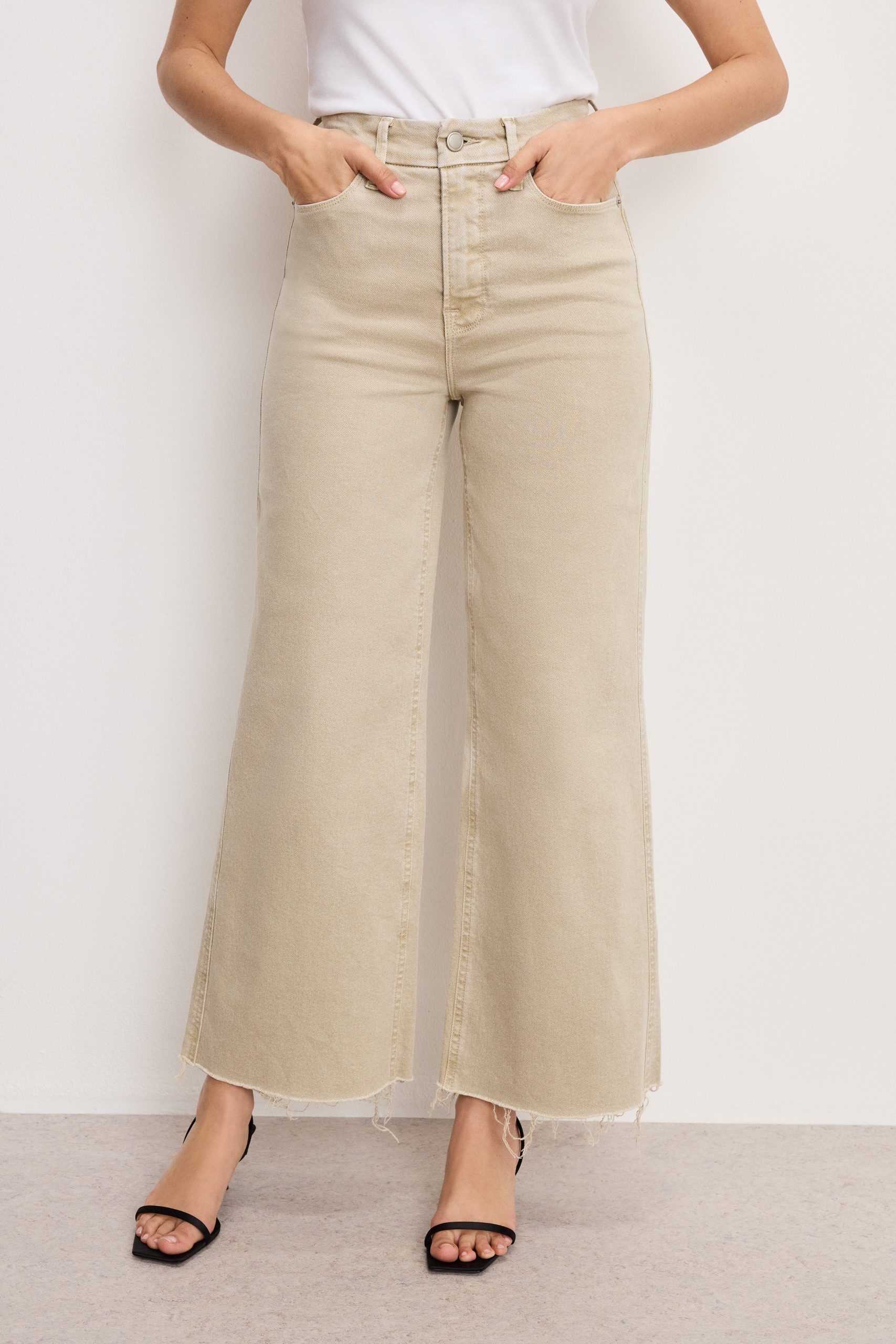 GOOD SKATE WIDE CROPPED JEANS | DUNE001