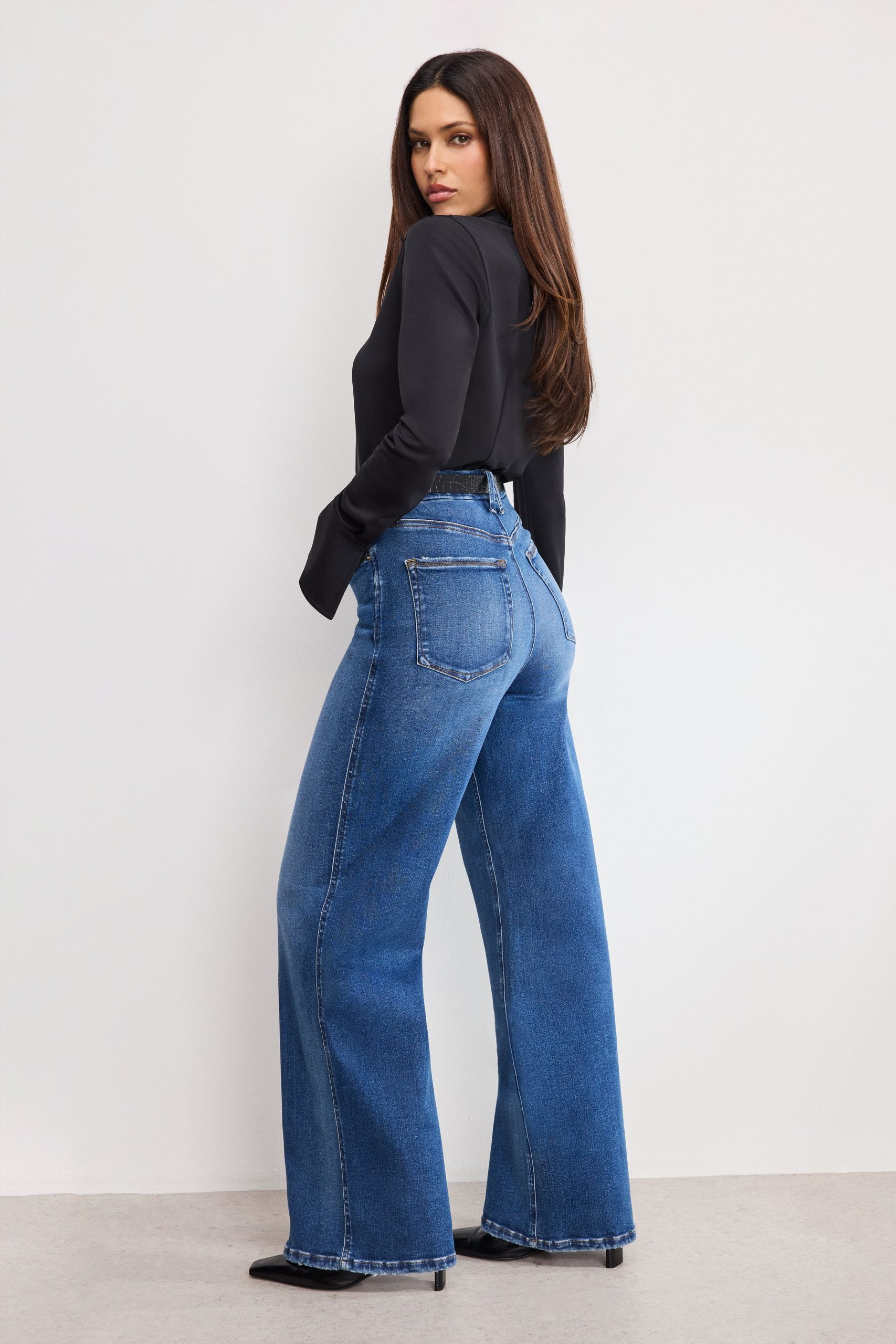 SOFT TECH GOOD SKATE WIDE LEG JEANS | INDIGO891 - Image 4