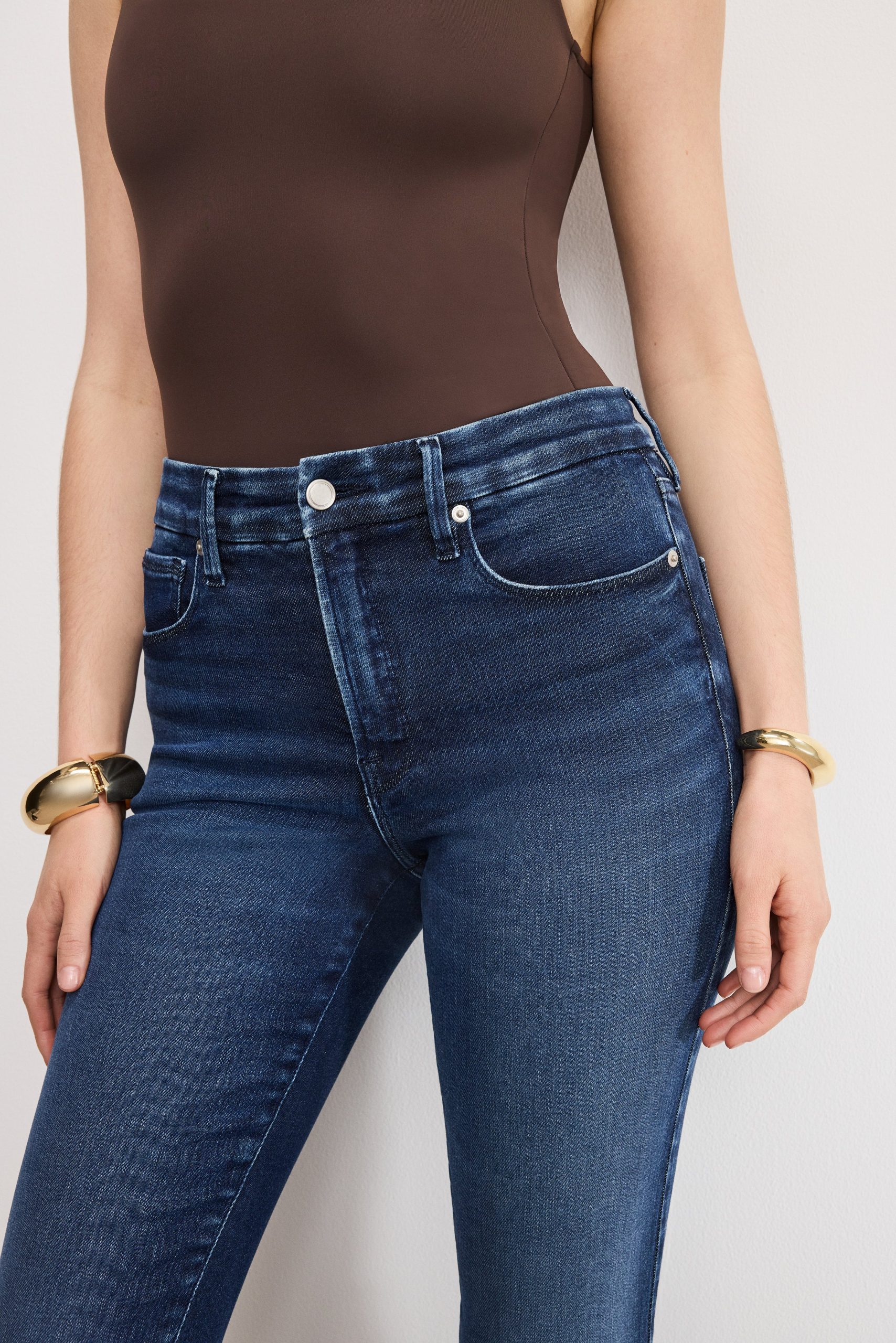SOFT TECH GOOD LEGS SKINNY JEANS | INDIGO1068 - Image 5