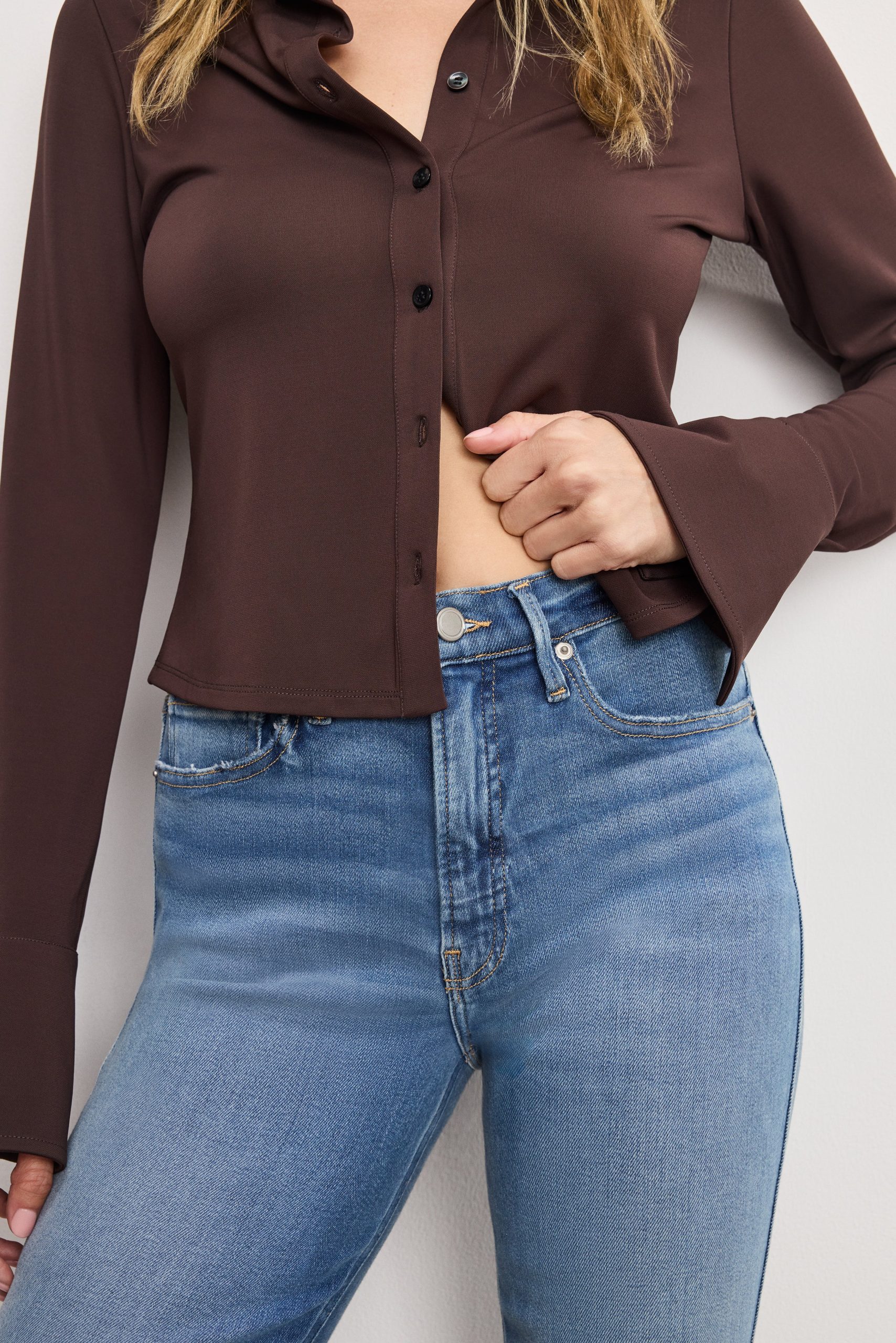 SOFT TECH GOOD KICK FLARE JEANS | INDIGO1026 - Image 3