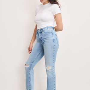 DOLLY JOLEANS PETITE STRAIGHT JEANS | INDIGO1081