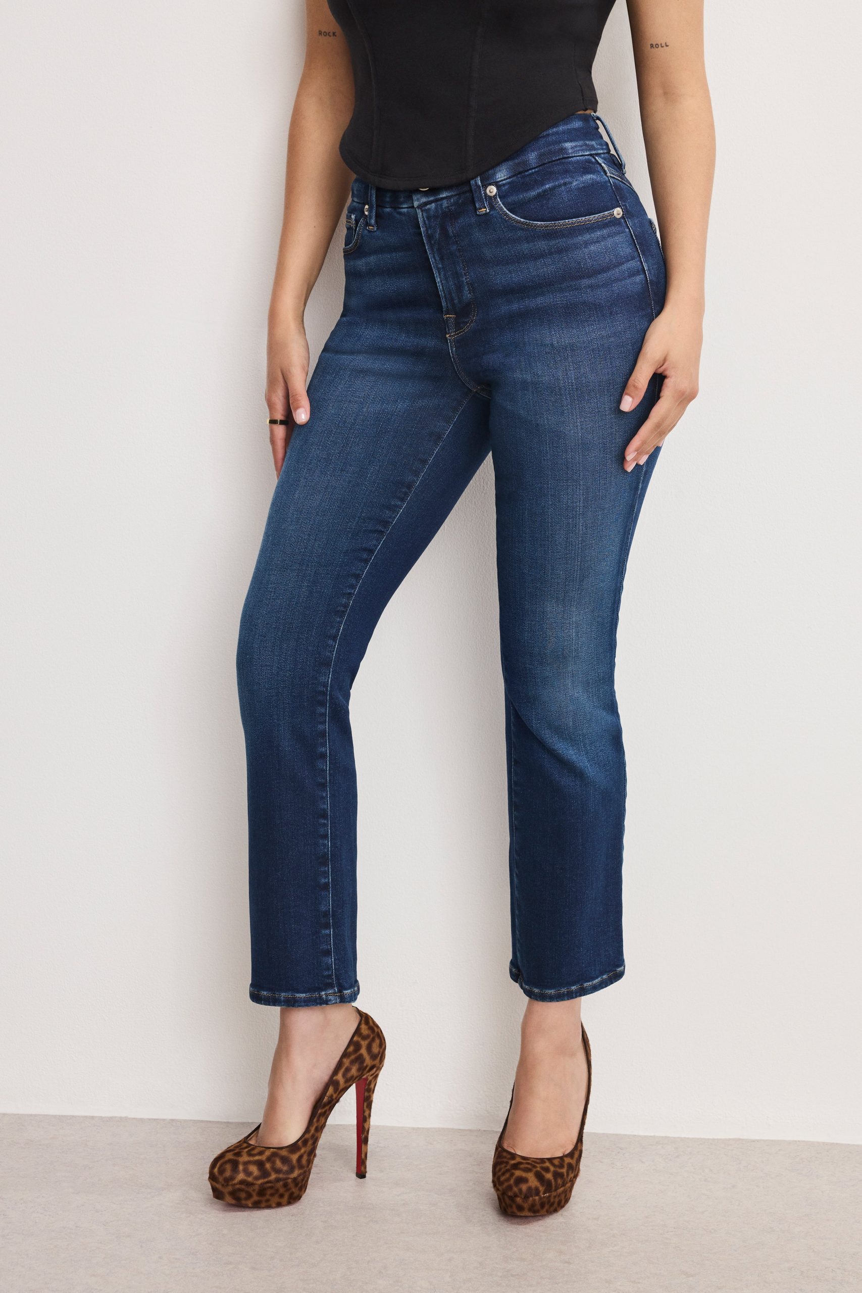 DOLLY JOLEANS PETITE STRAIGHT JEANS | INDIGO1080 - Image 2