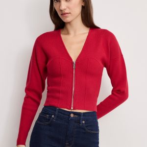 BUSTIER SWEATER | RUBY