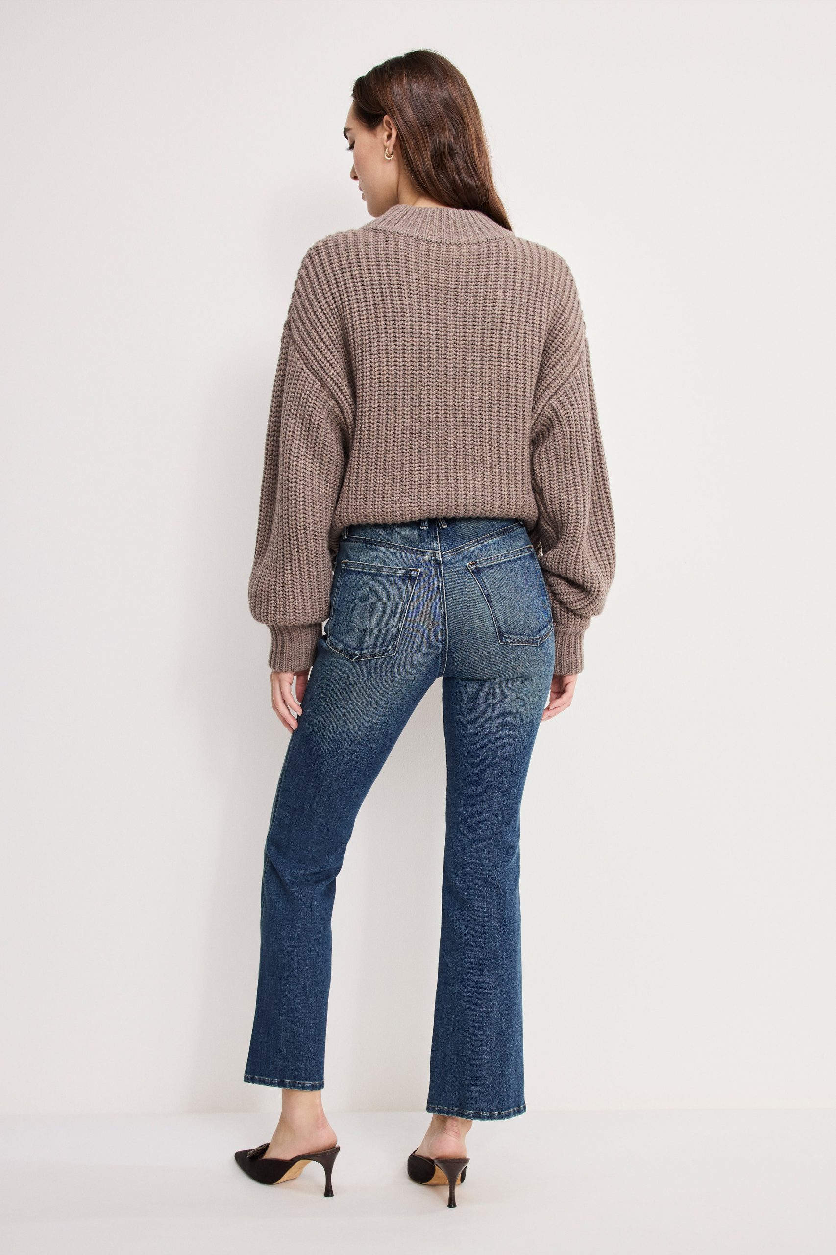 GOOD STANDARD KICK FLARE JEANS | INDIGO1147 - Image 5