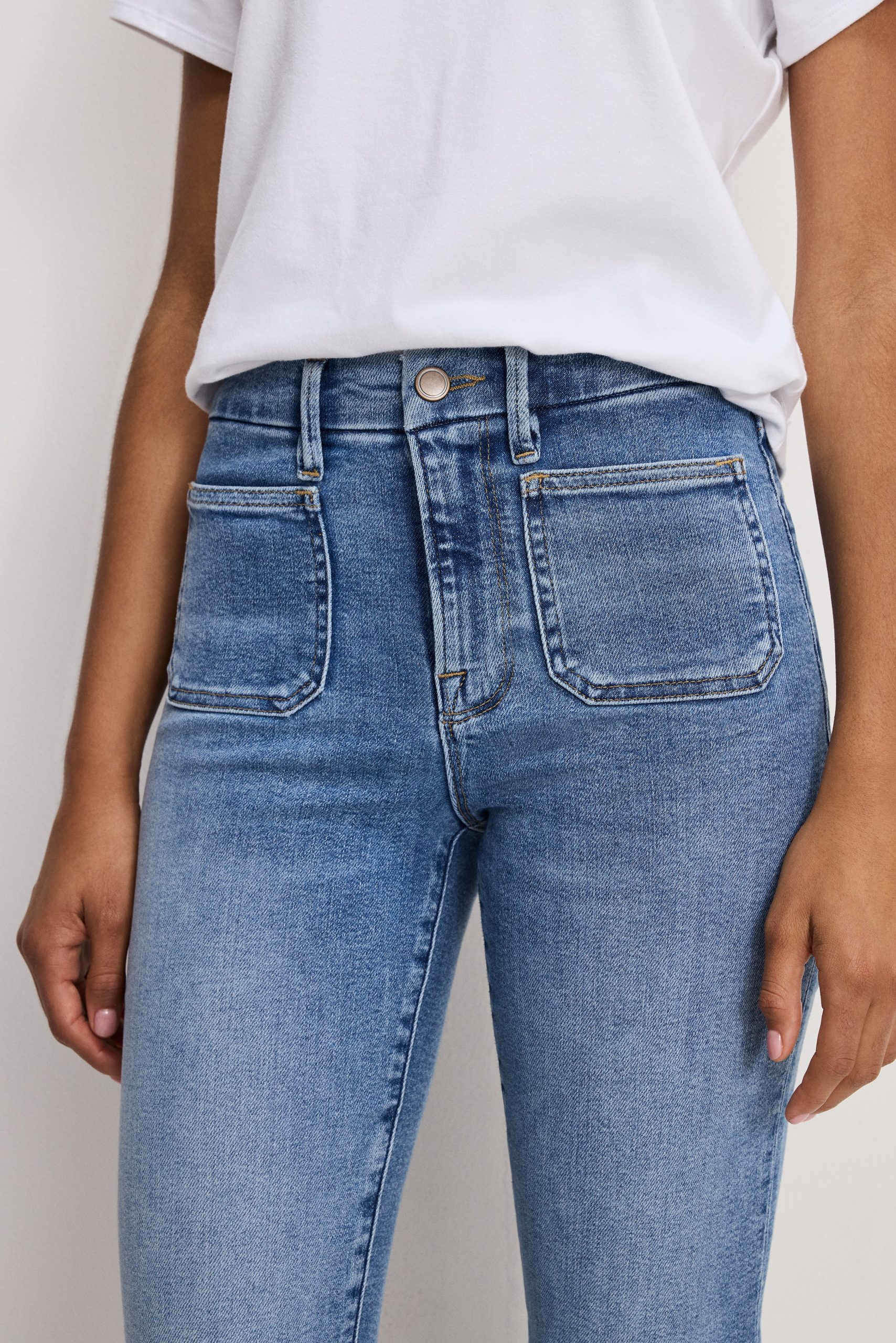 GOOD LEGS FLARE JEANS | INDIGO1149 - Image 5
