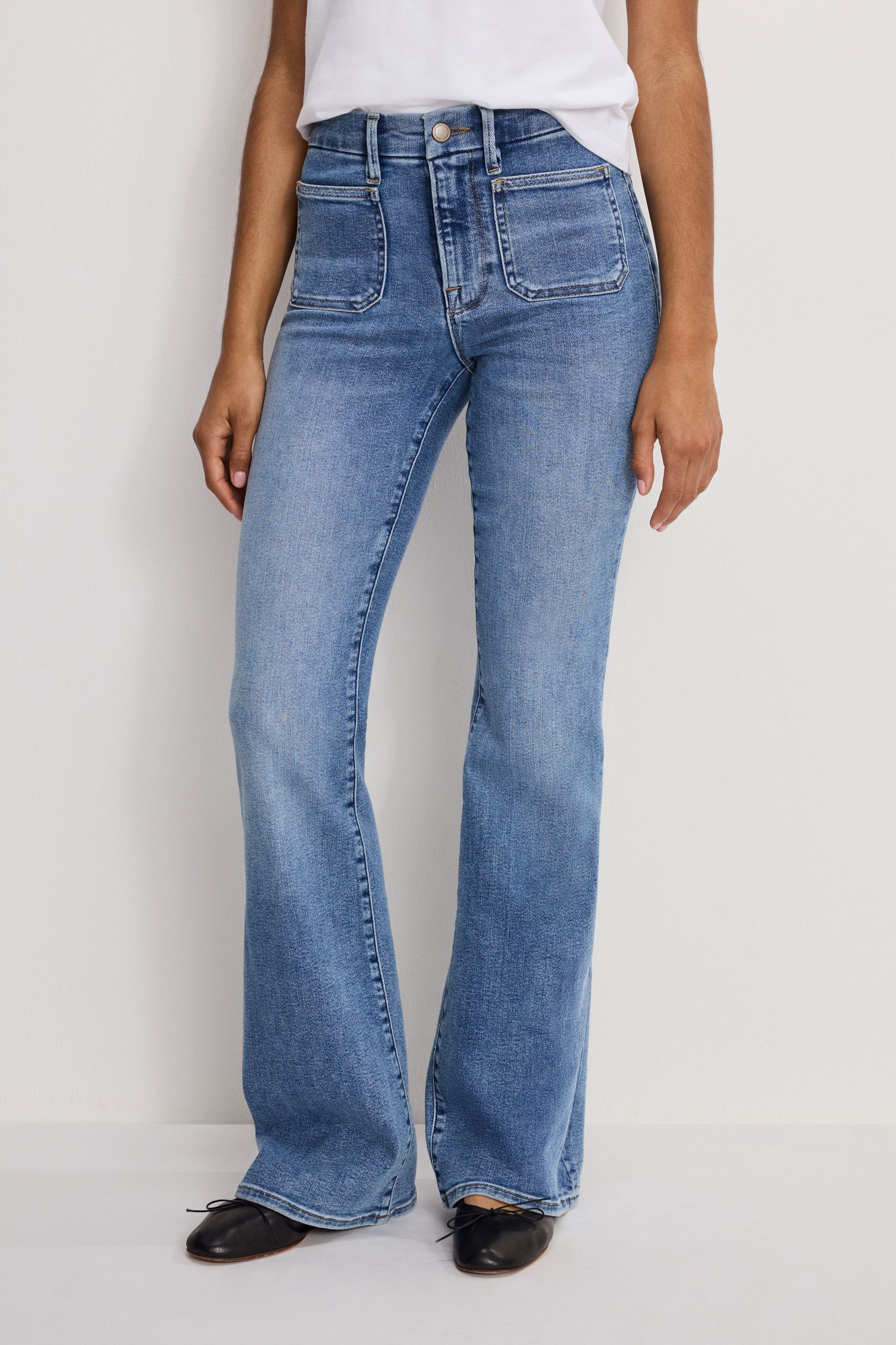 GOOD LEGS FLARE JEANS | INDIGO1149 - Image 4