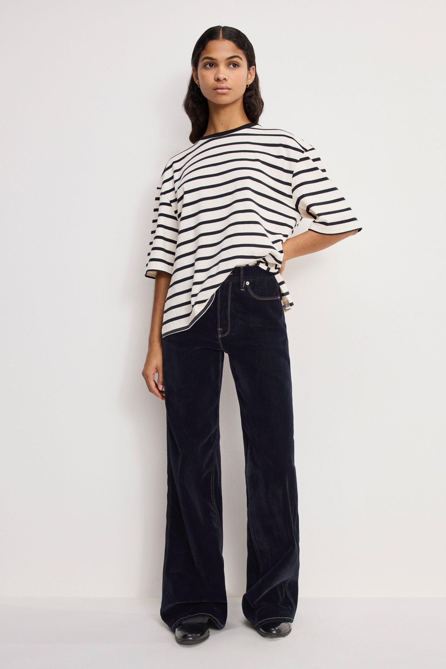 GOOD SKATE FLOCKED DENIM JEANS | INDIGO939