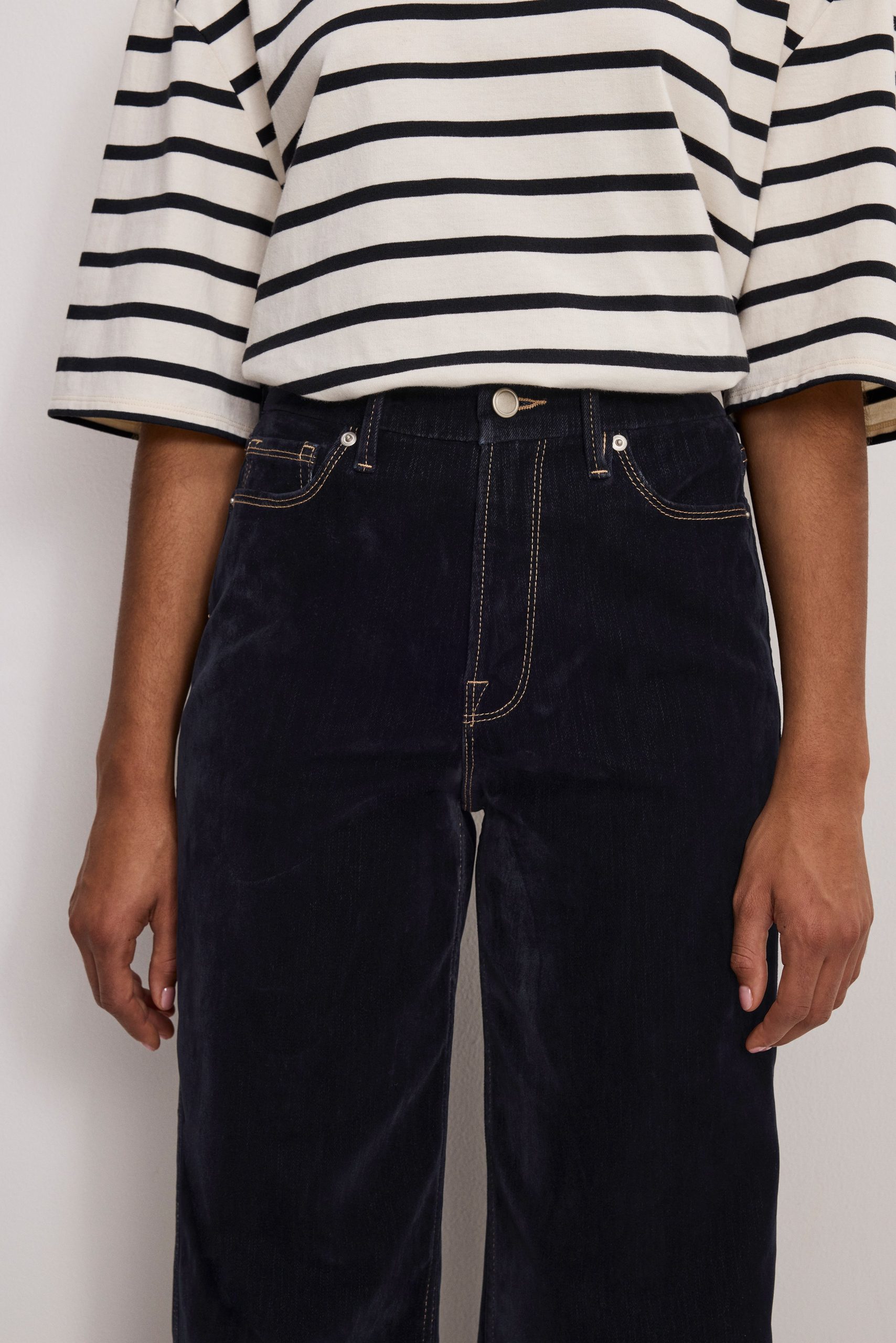 GOOD SKATE FLOCKED DENIM JEANS | INDIGO939 - Image 5