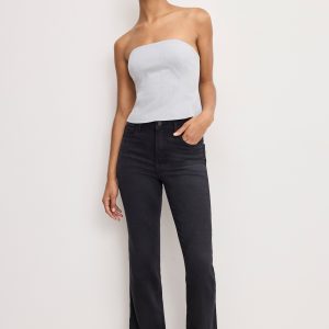 SOFT TECH GOOD CLASSIC BOOTCUT JEANS | BLACK344