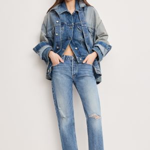 VINTAGE STRAIGHT ANKLE JEANS | INDIGO1221