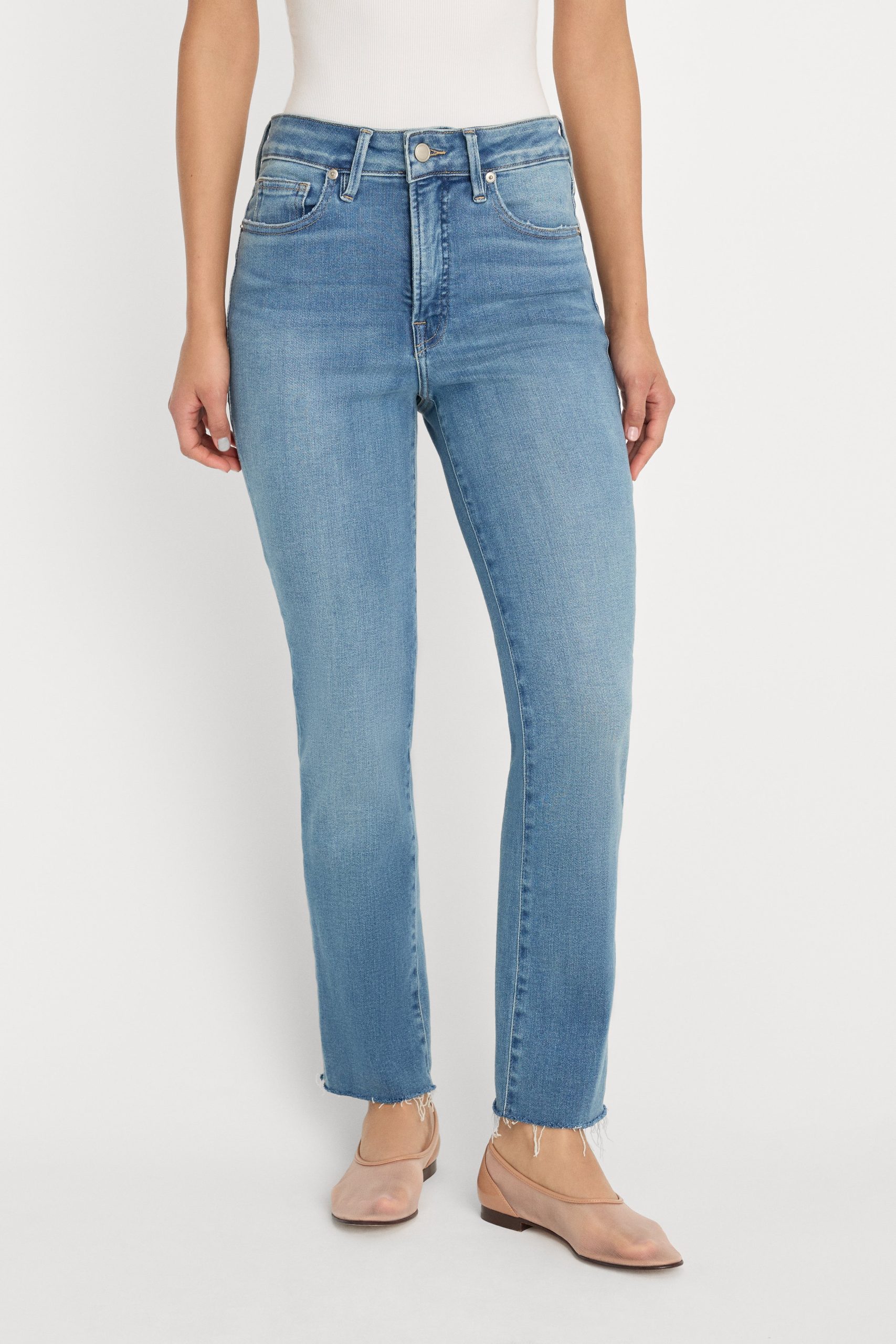 SOFT TECH GOOD LEGS STRAIGHT JEANS | INDIGO1209 - Image 2