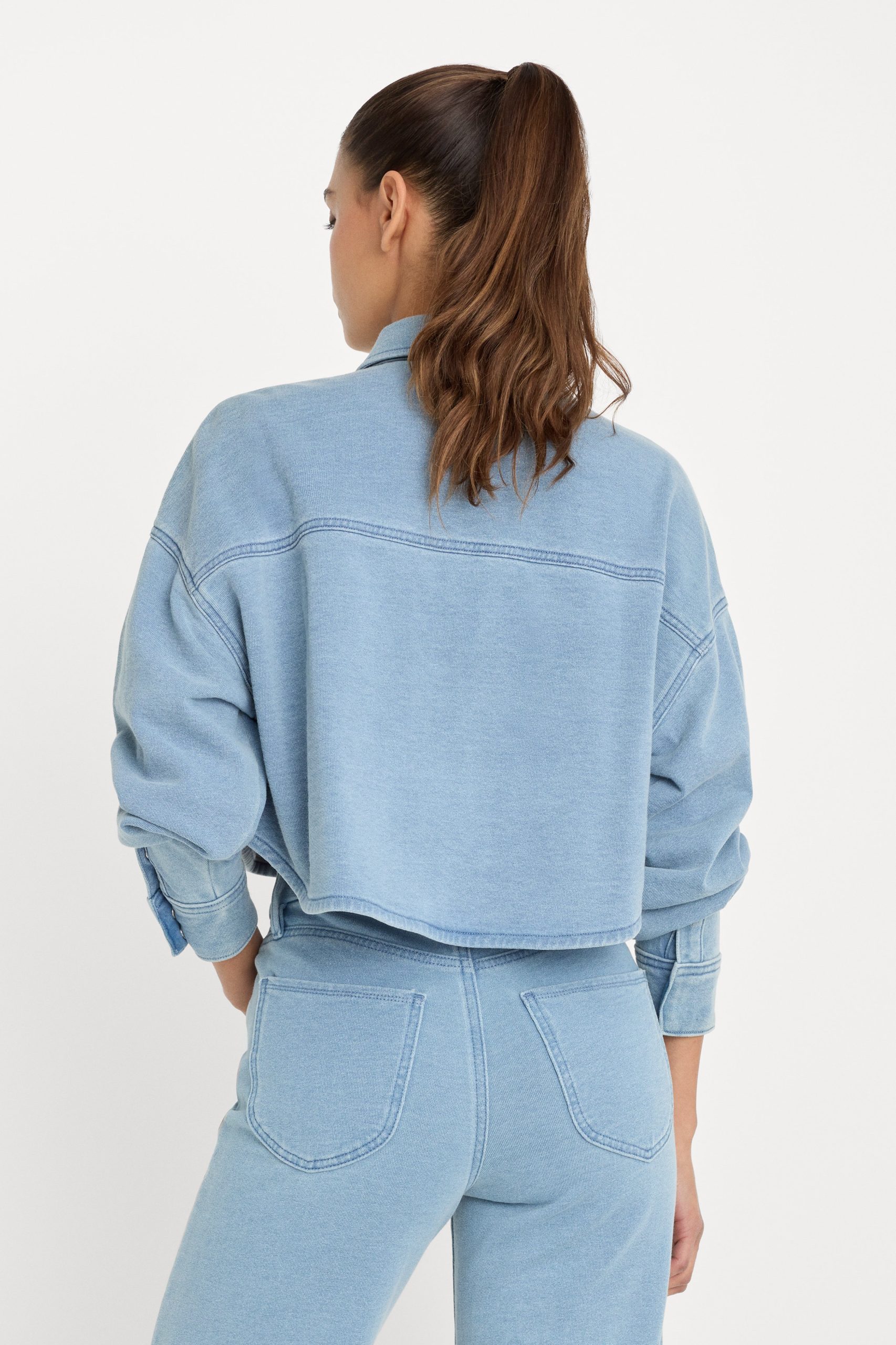 JEANIUS CROPPED JACKET | INDIGO376 - Image 4