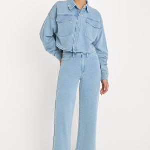JEANIUS CROP PALAZZO | INDIGO376