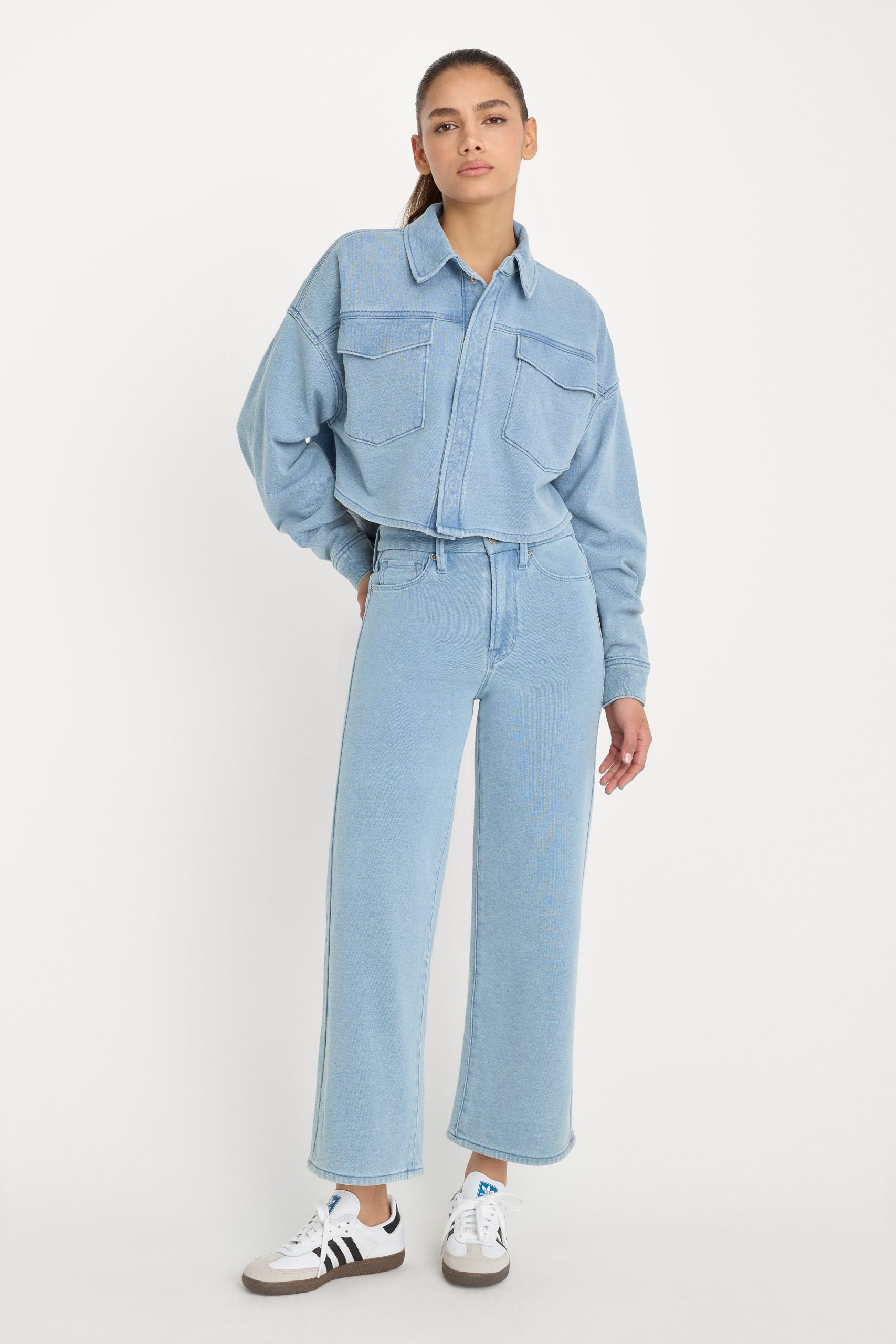 JEANIUS CROP PALAZZO | INDIGO376