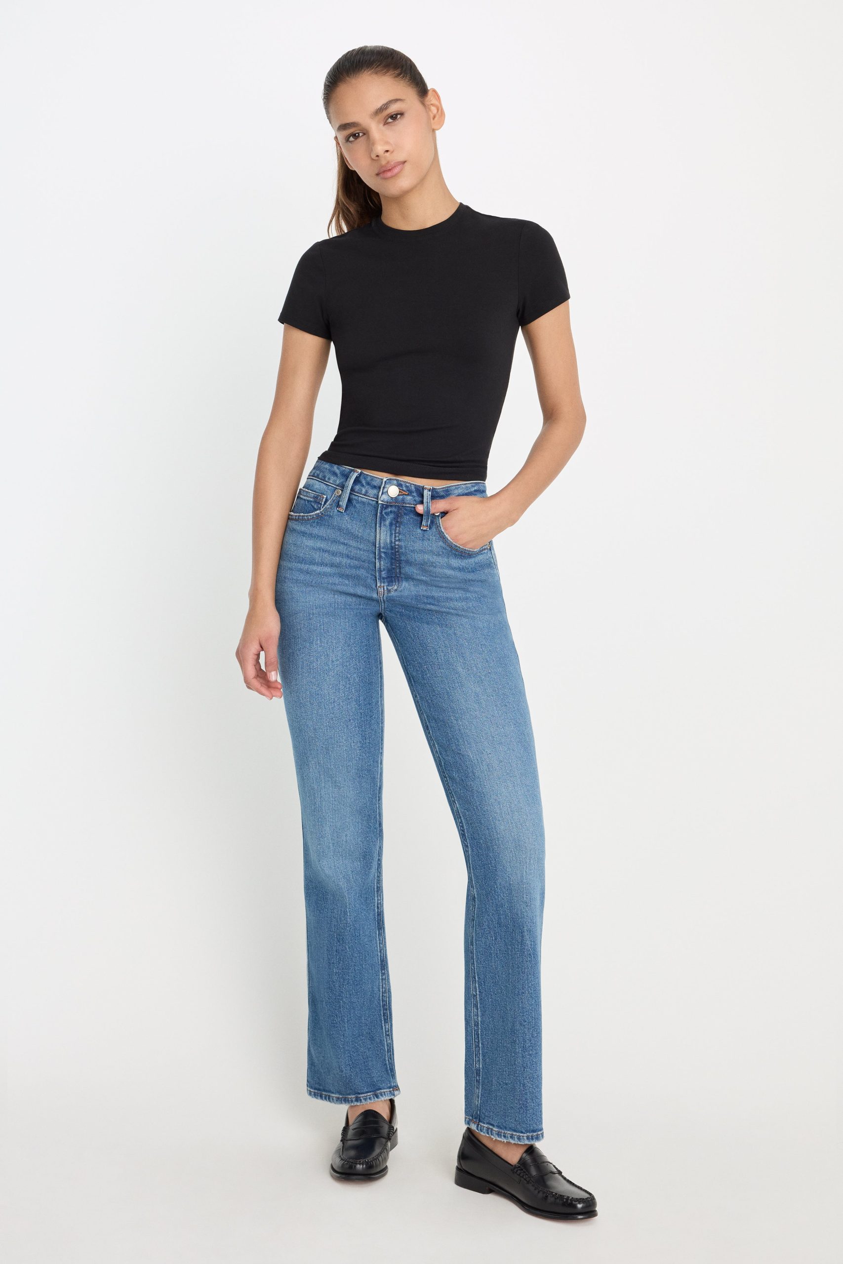 GOOD KICK FLARE JEANS | INDIGO1212 - Image 3