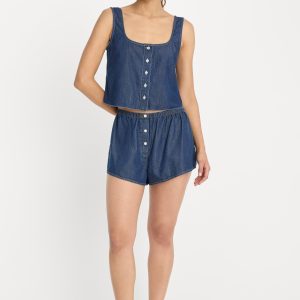 DENIM BOXER SHORTS | INDIGO1187