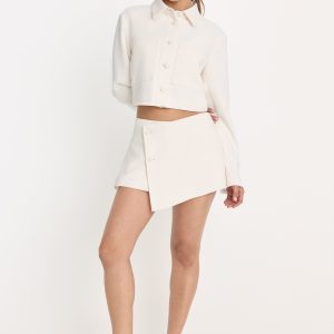 LUXE SUITING SKORT | SOFT SHELL