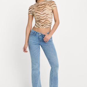 GOOD LOW RISE BOOTCUT JEANS | INDIGO1217
