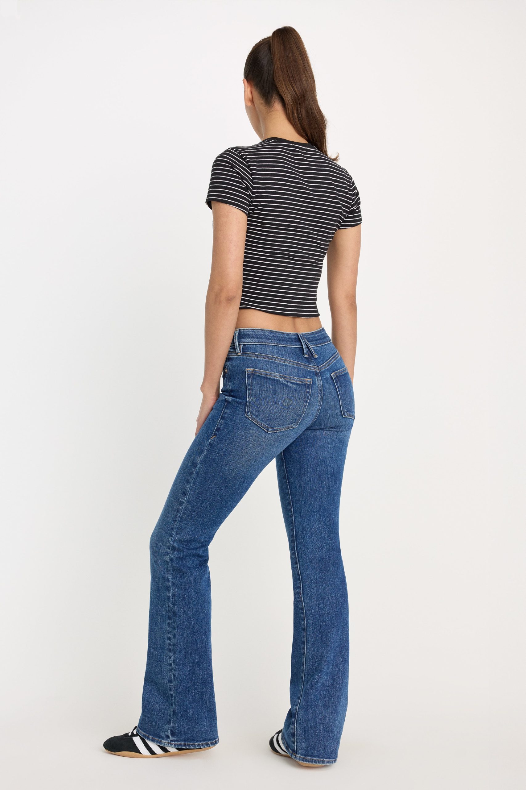 GOOD LOW RISE BOOTCUT JEANS | INDIGO1218 - Image 4