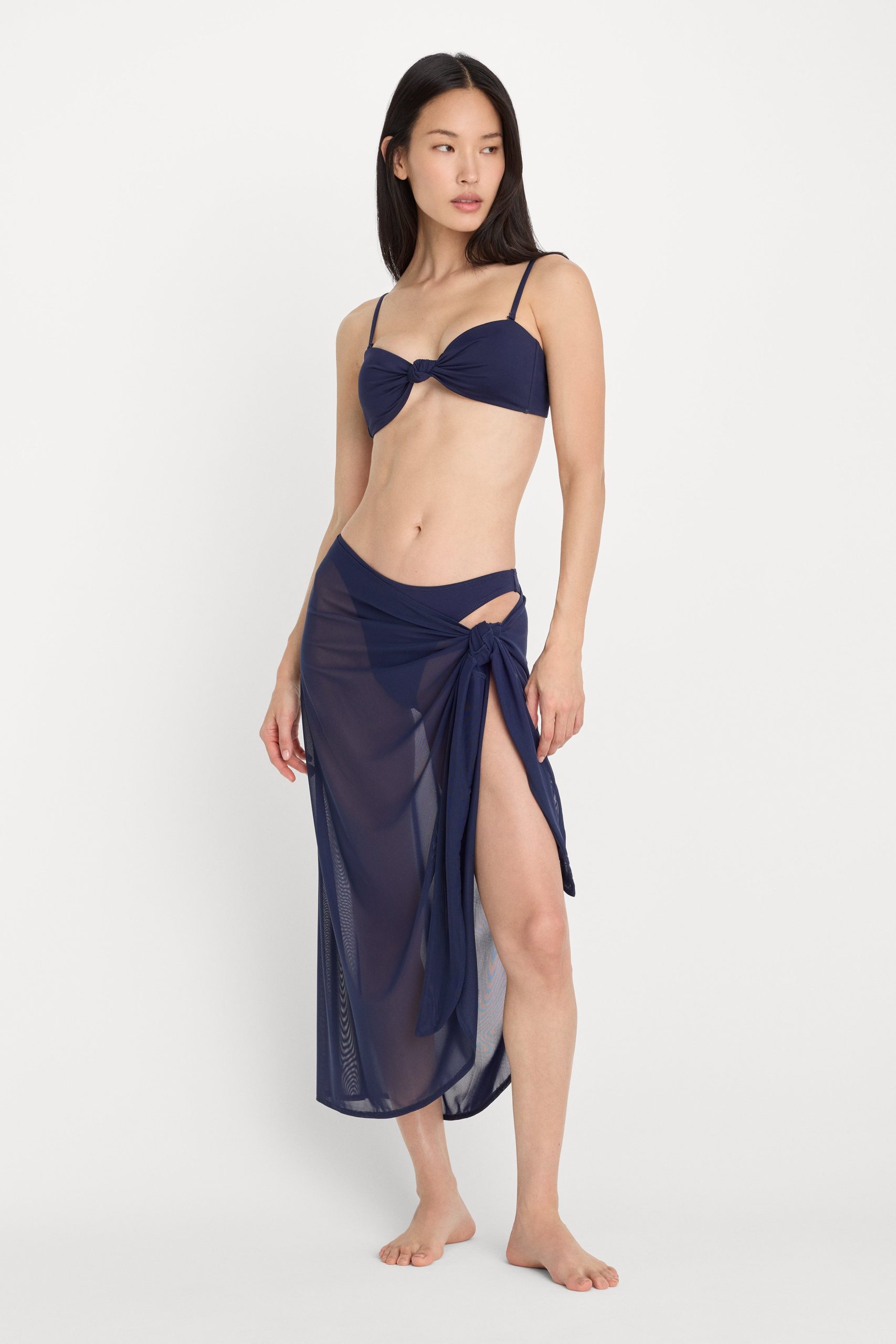 MESH MIDI SARONG | HORIZON INK - Image 3