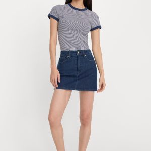 GOOD 90S MINI SKIRT | INDIGO1169