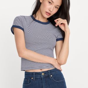 THE RINGER BABY TEE | HORIZON STRIPE
