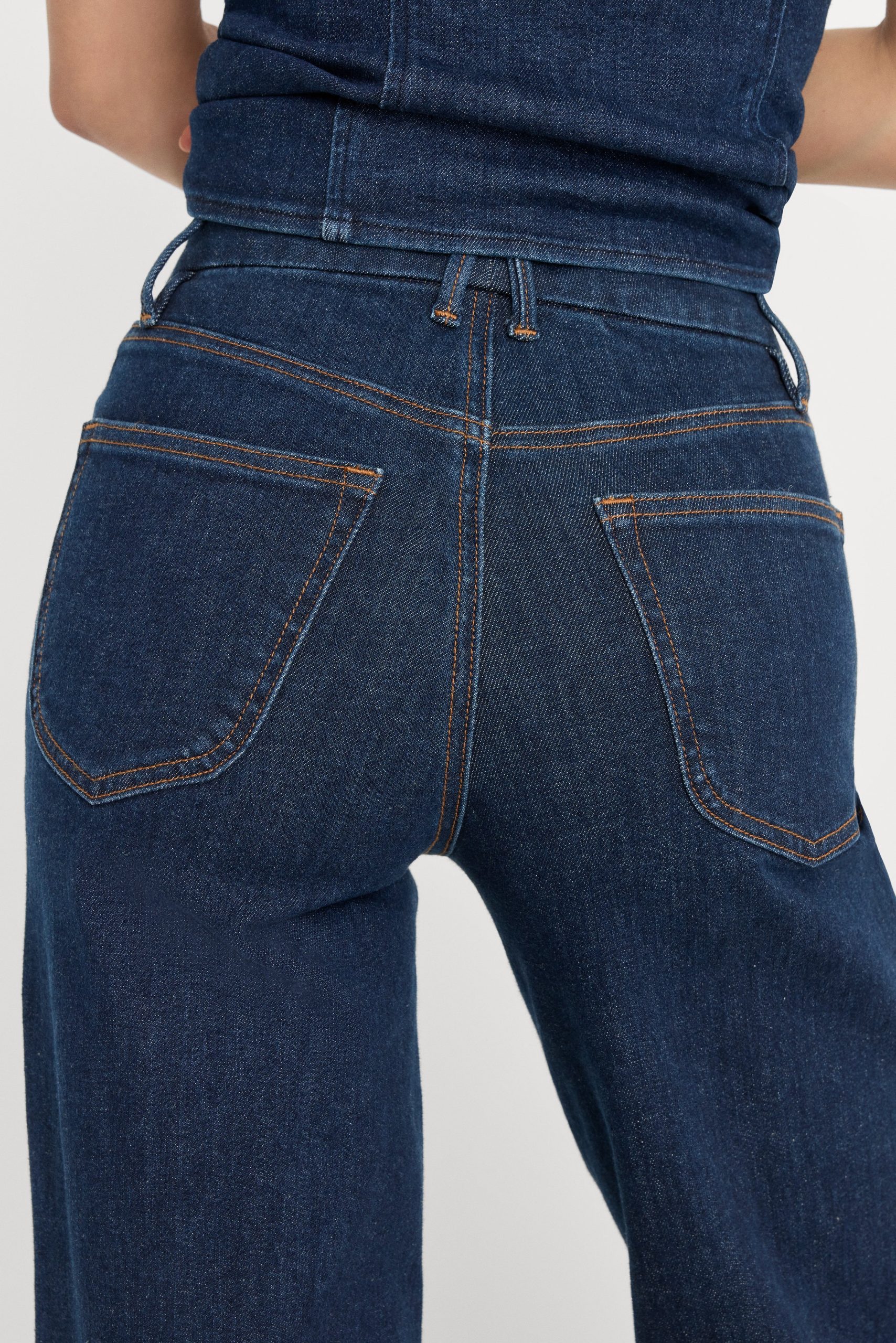 GOOD WAIST PALAZZO JEANS | INDIGO1169 - Image 6