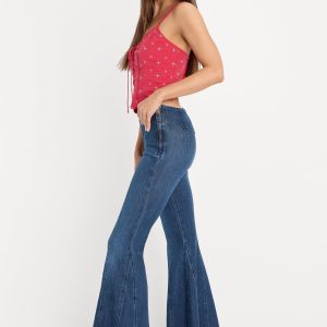 DOLLY JOLEANS EXTREME FLARE JEANS | INDIGO1196