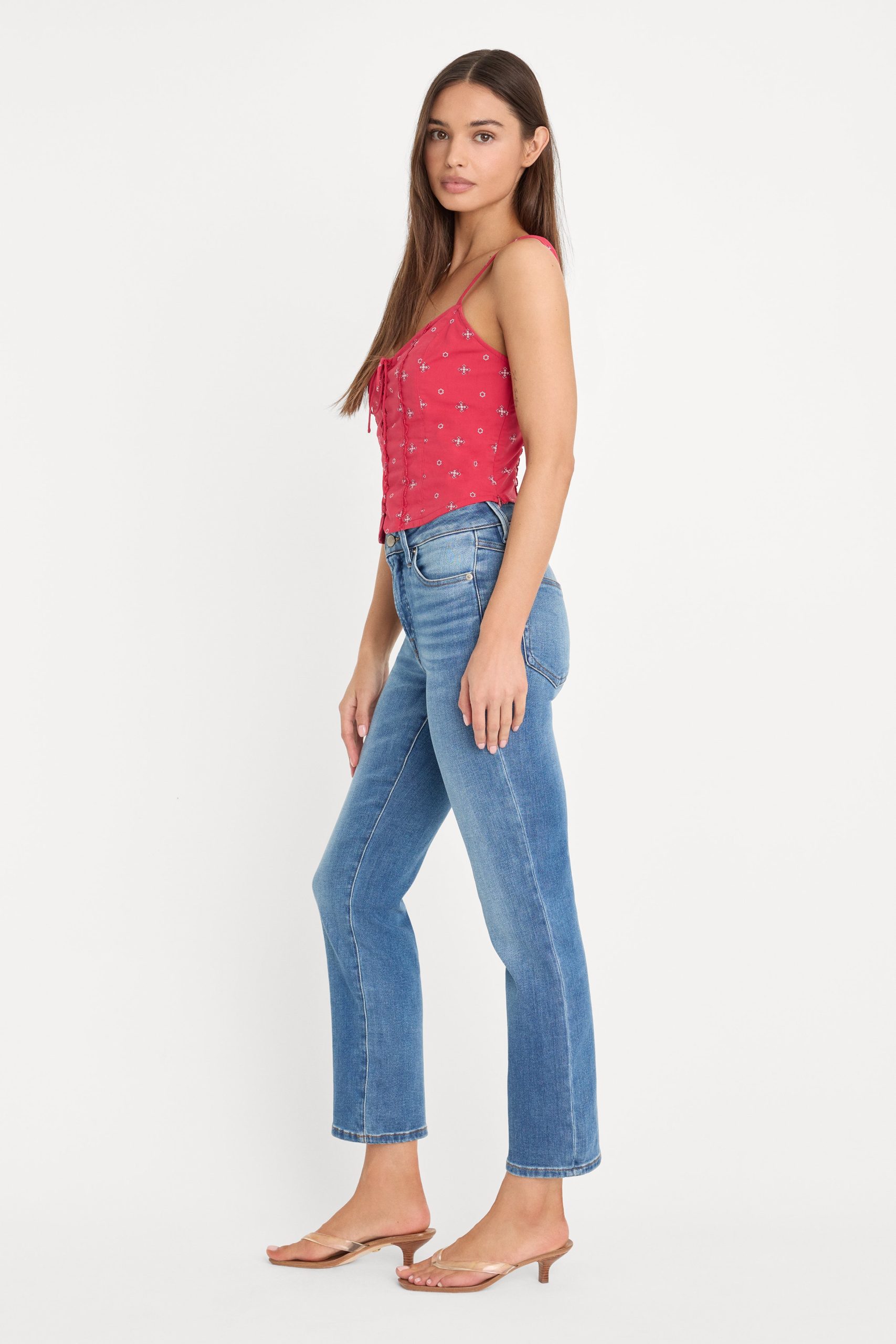 DOLLY JOLEANS STRAIGHT JEANS | INDIGO1194 - Image 3