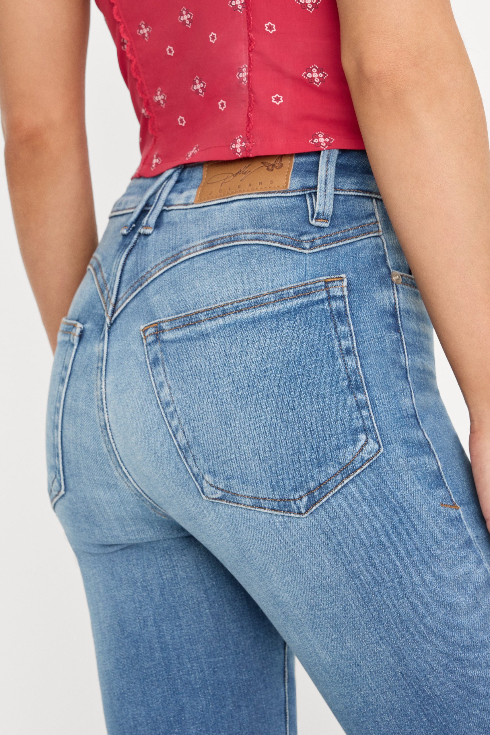 DOLLY JOLEANS STRAIGHT JEANS | INDIGO1194 - Image 6