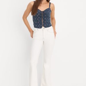 DOLLY JOLEANS GOOD LEGS FLARE JEANS | VINTAGE WHITE