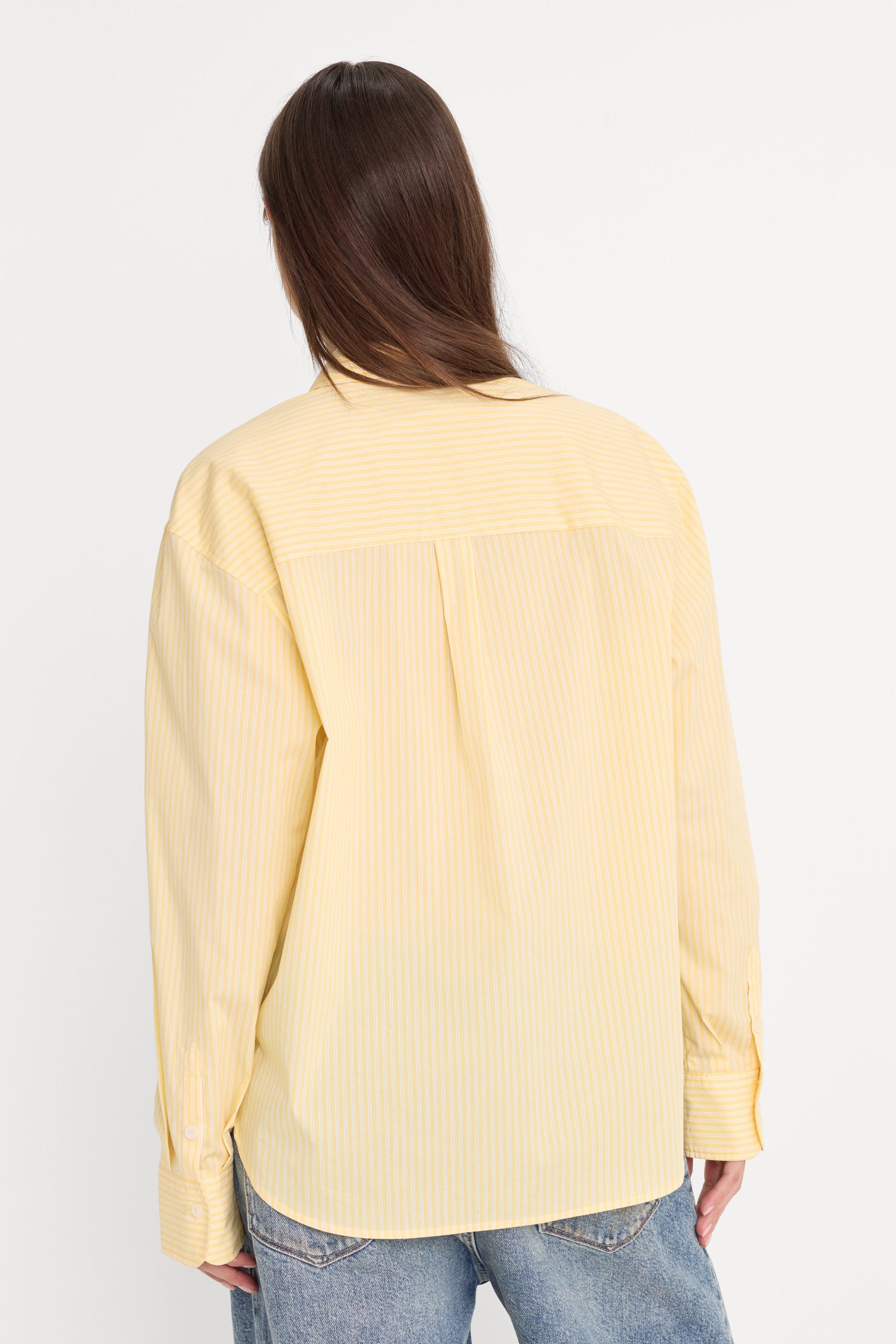 POPLIN CLASSIC BOXY SHIRT | BUTTERBEAM STRIPE - Image 5