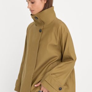 THE FUNNEL NECK TRENCH | FATIGUE