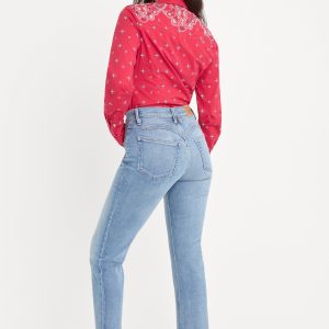 DOLLY JOLEANS PETITE STRAIGHT JEANS | INDIGO1195