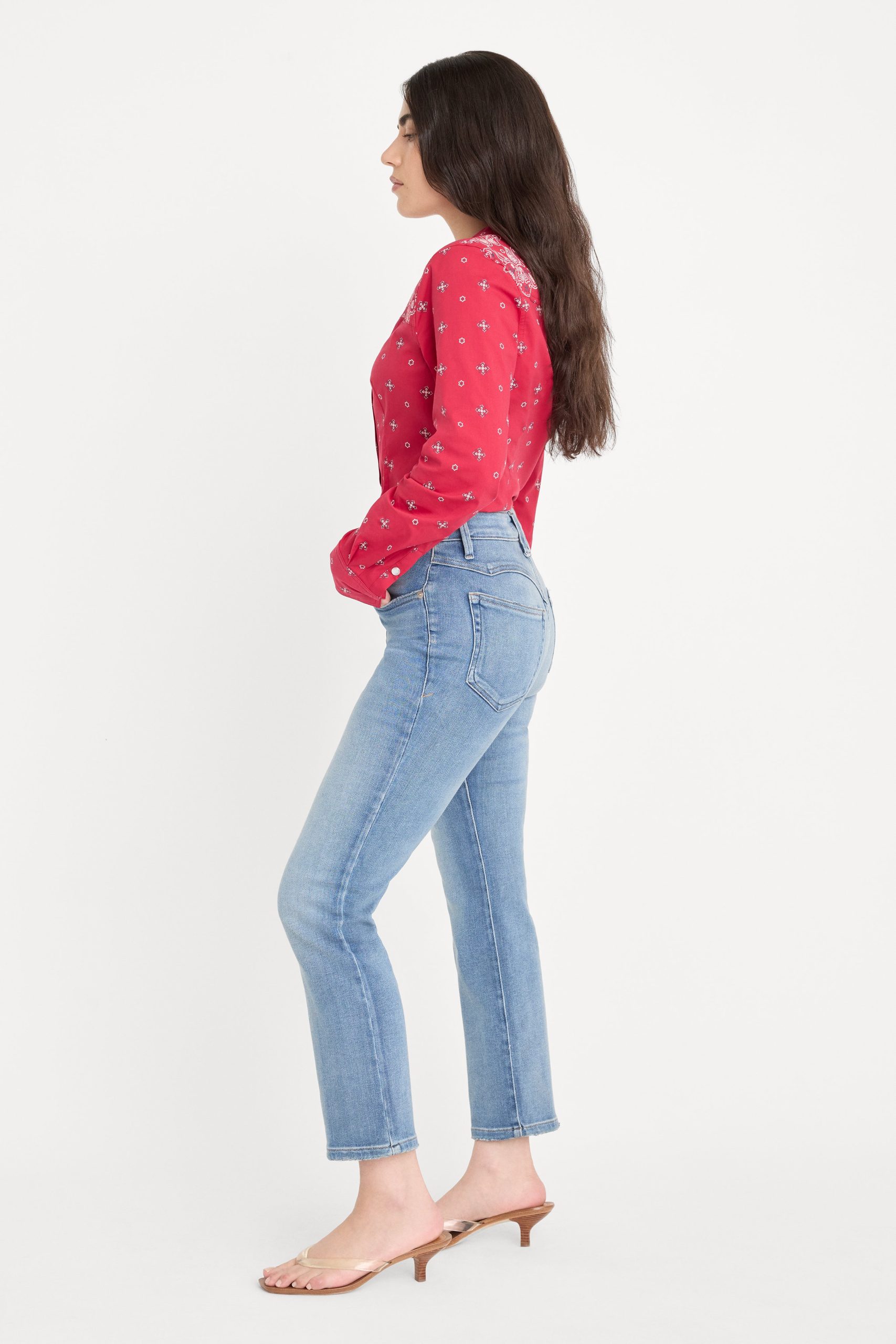 DOLLY JOLEANS PETITE STRAIGHT JEANS | INDIGO1195 - Image 5