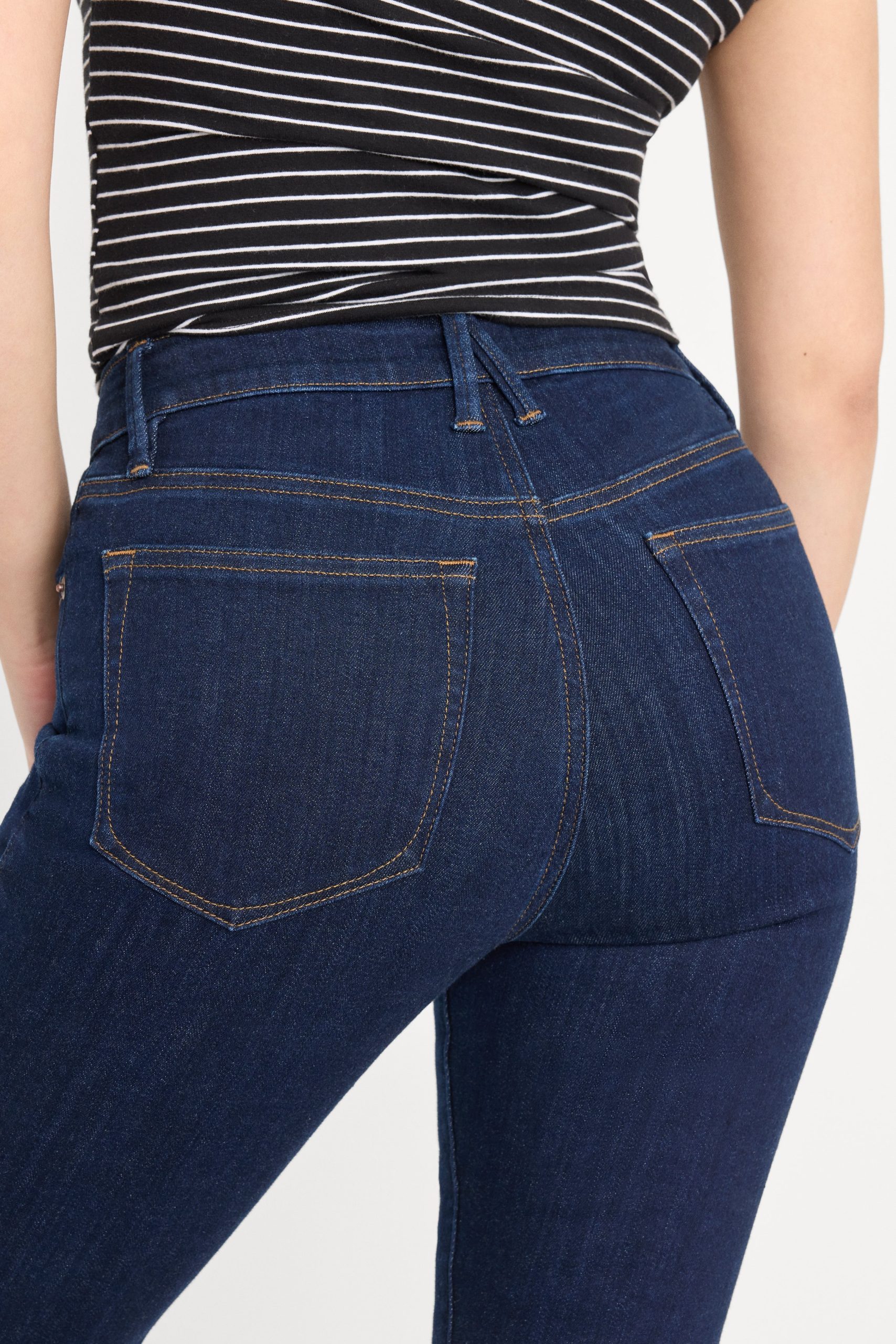 GOOD PETITE FLARE JEANS | INDIGO1153 - Image 5