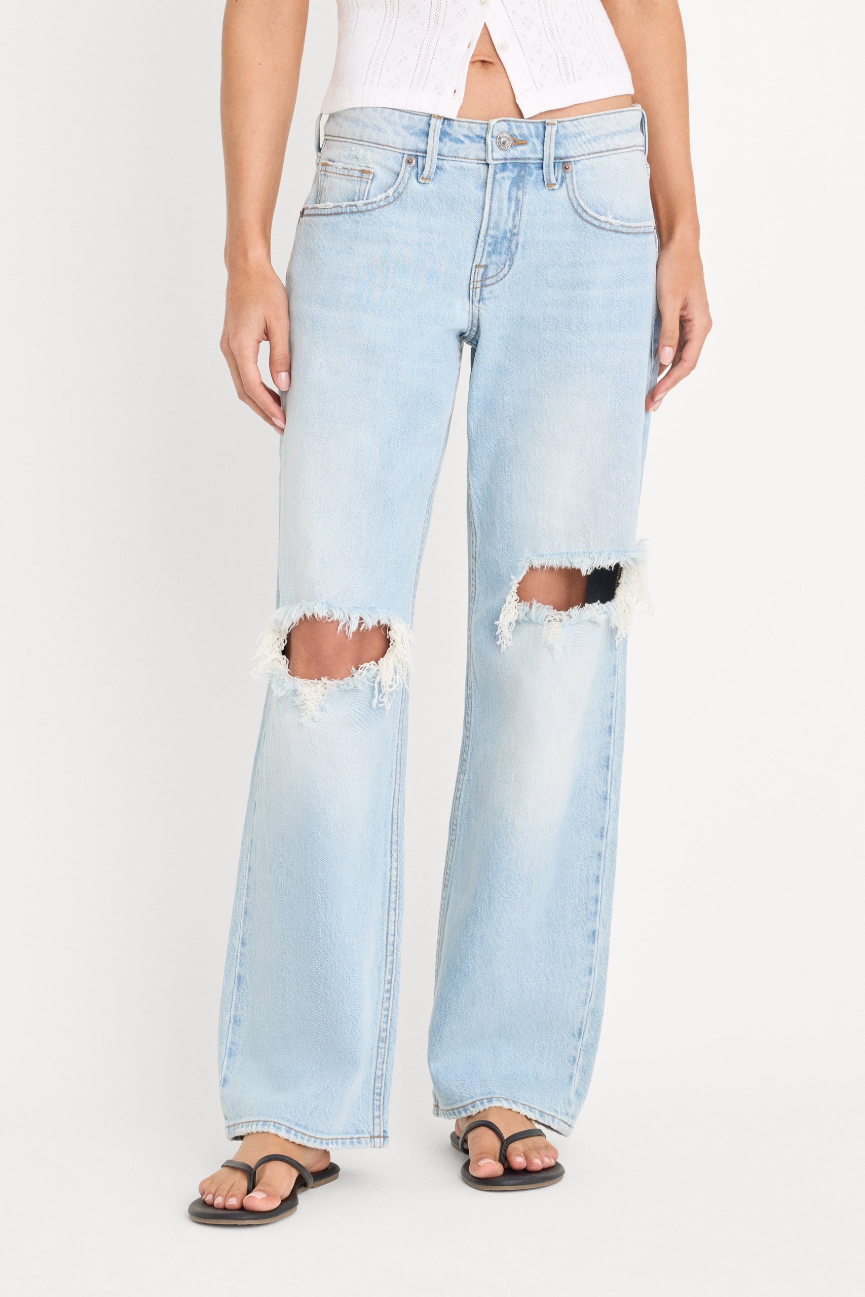 VINTAGE LOW LOOSE JEANS | INDIGO1249 - Image 2