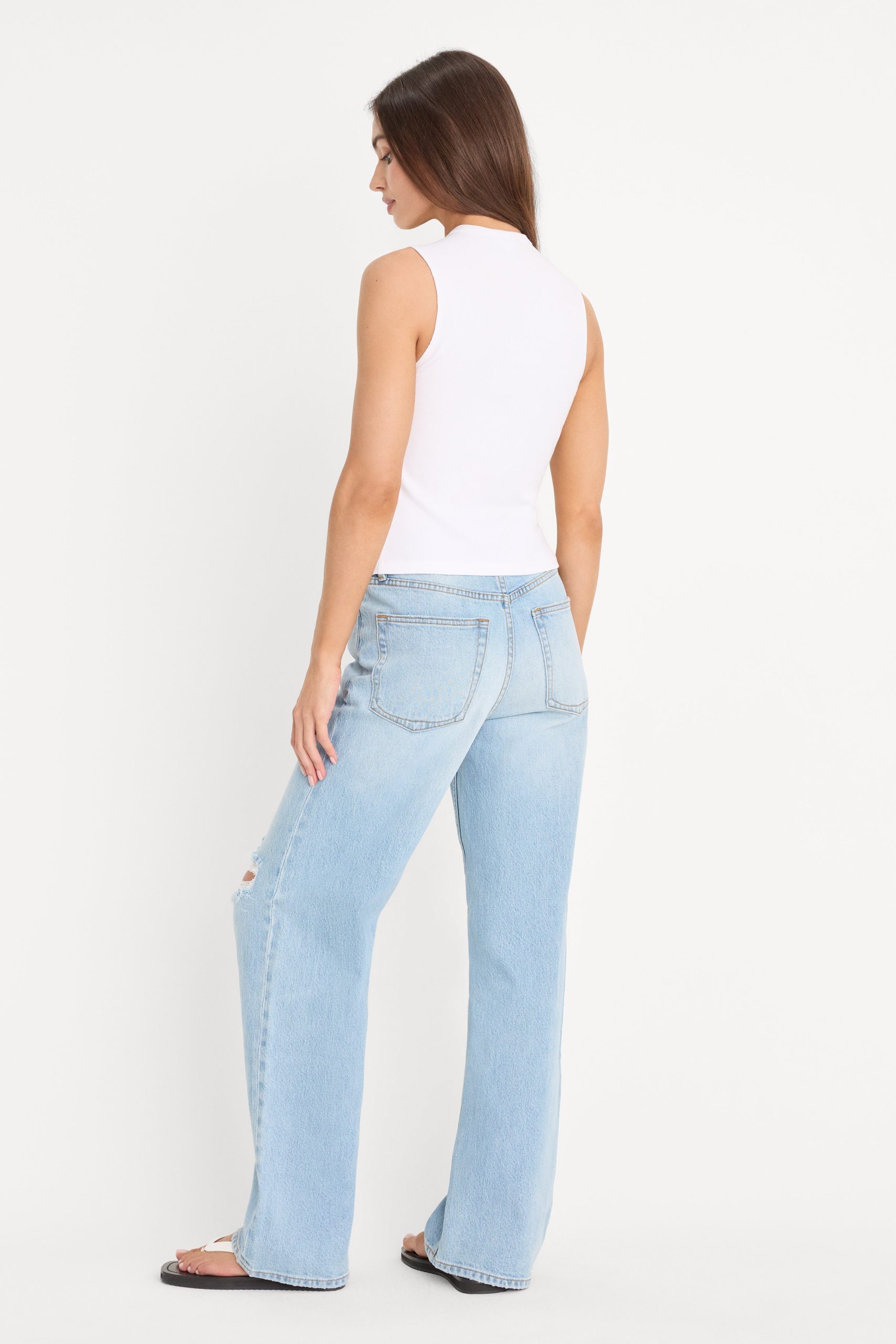 VINTAGE WIDE JEANS | INDIGO1298 - Image 5