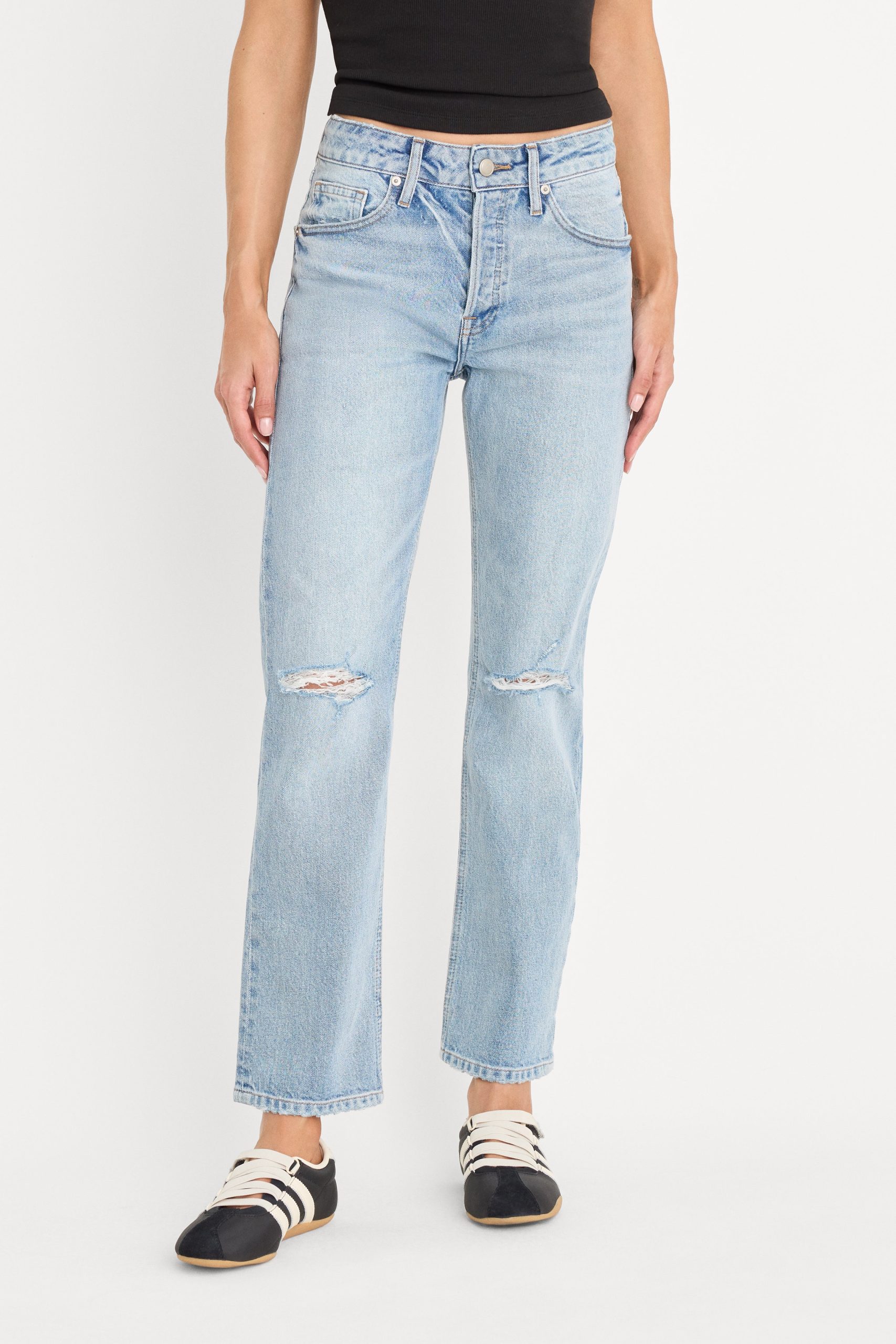 VINTAGE STRAIGHT ANKLE JEANS | INDIGO1252 - Image 2