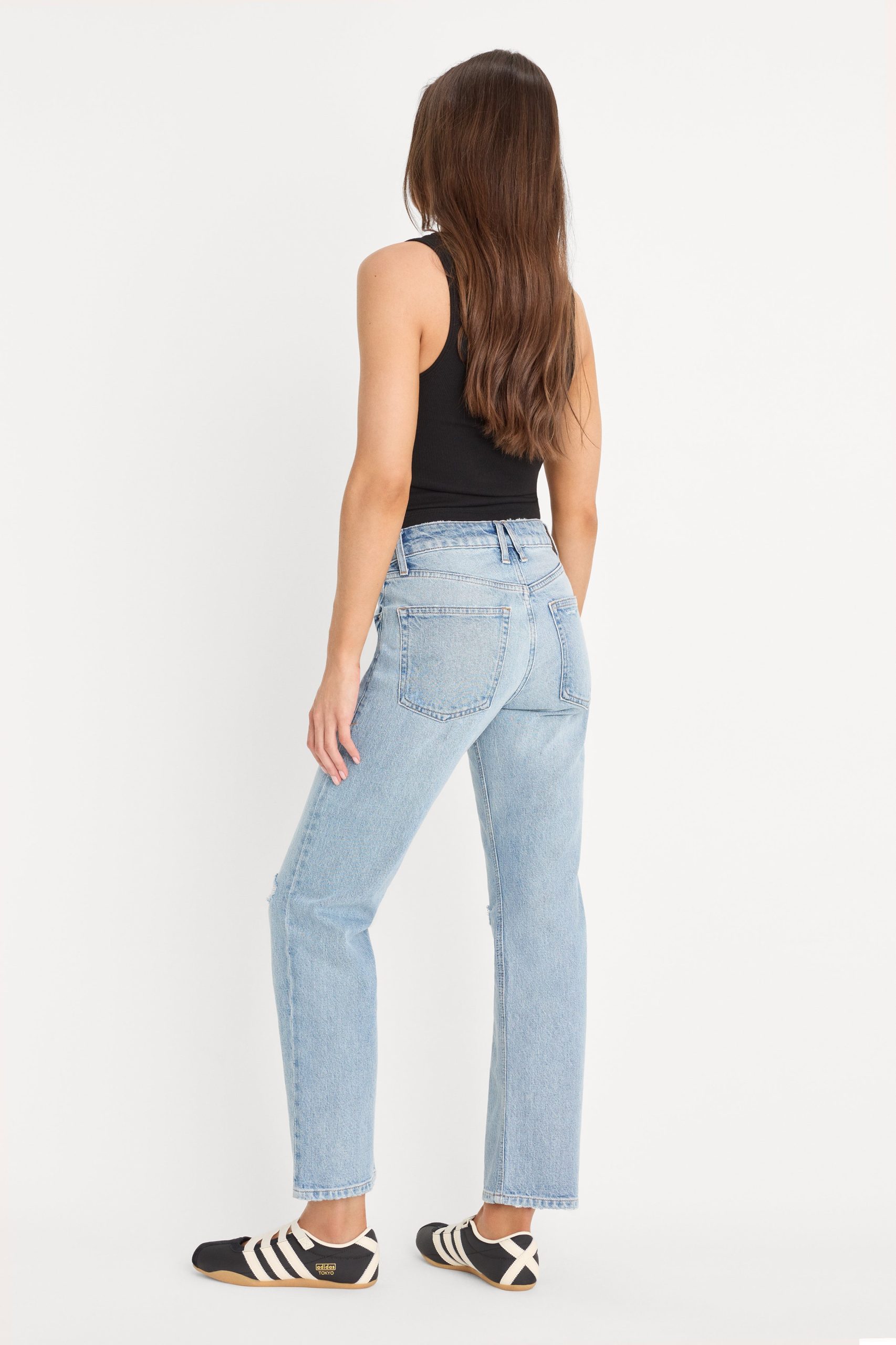 VINTAGE STRAIGHT ANKLE JEANS | INDIGO1252 - Image 5
