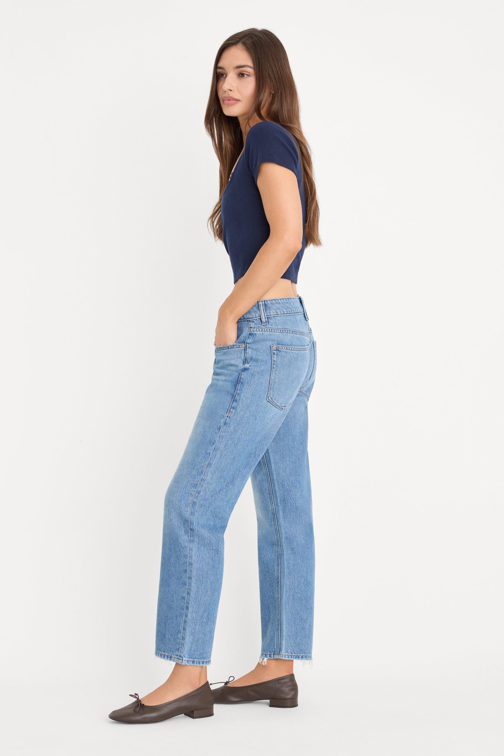 WEIGHTLESS BOYFRIEND JEANS | INDIGO961 - Image 3