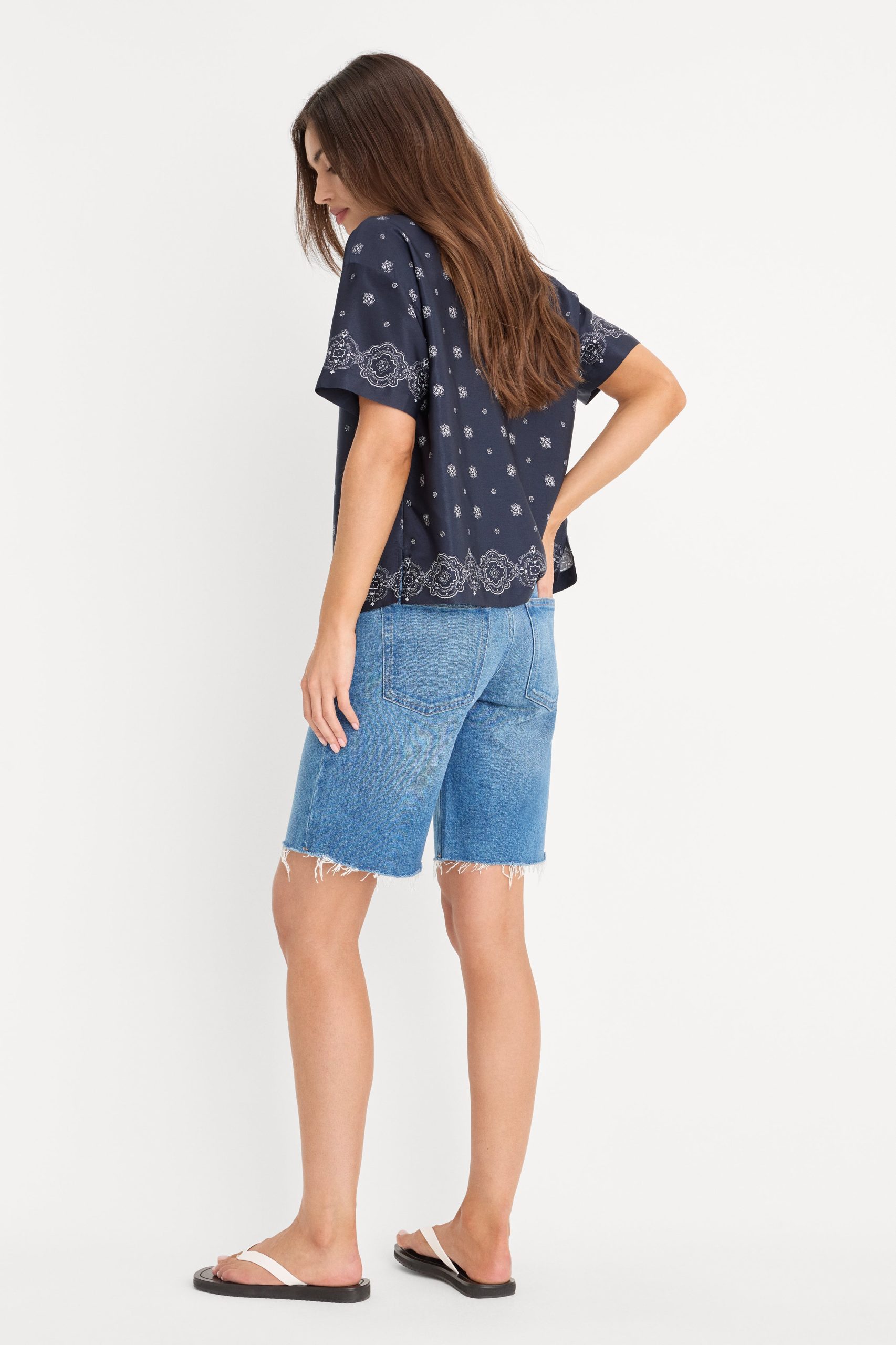 VINTAGE BERMUDA SHORTS | INDIGO1387 - Image 5