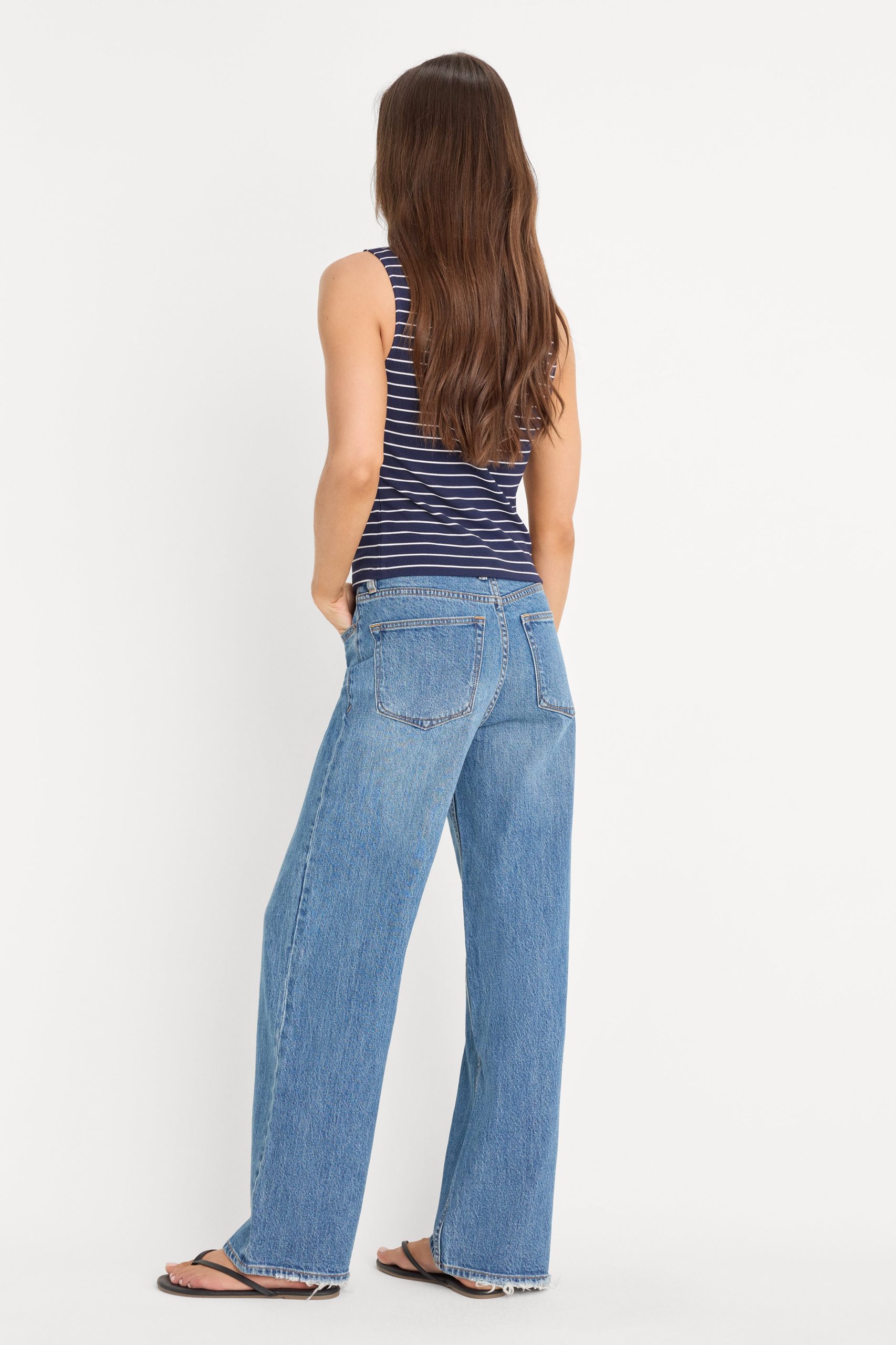 VINTAGE WIDE JEANS | INDIGO1237 - Image 5