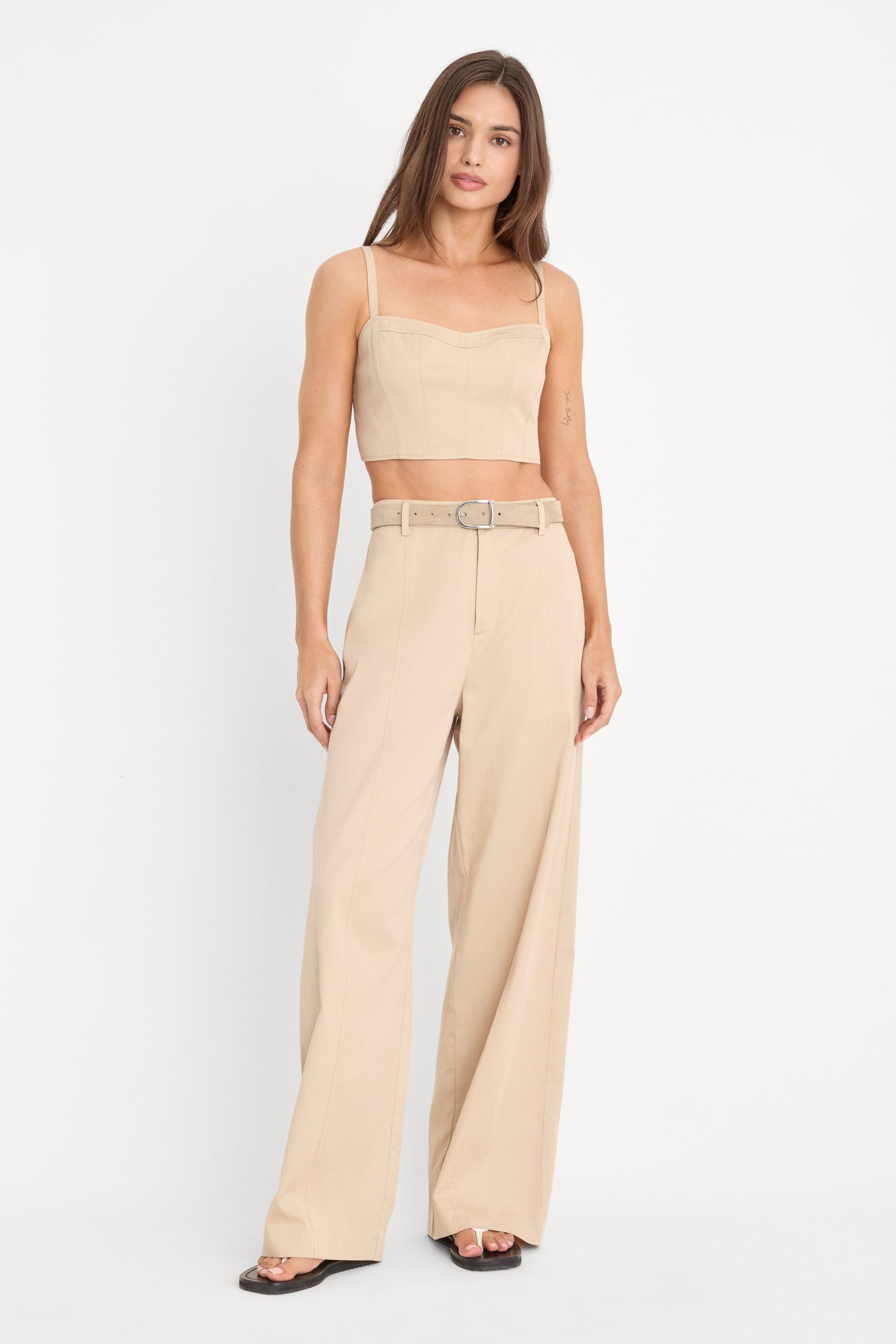THE BUSTIER TOP | LIGHT TAUPE - Image 4